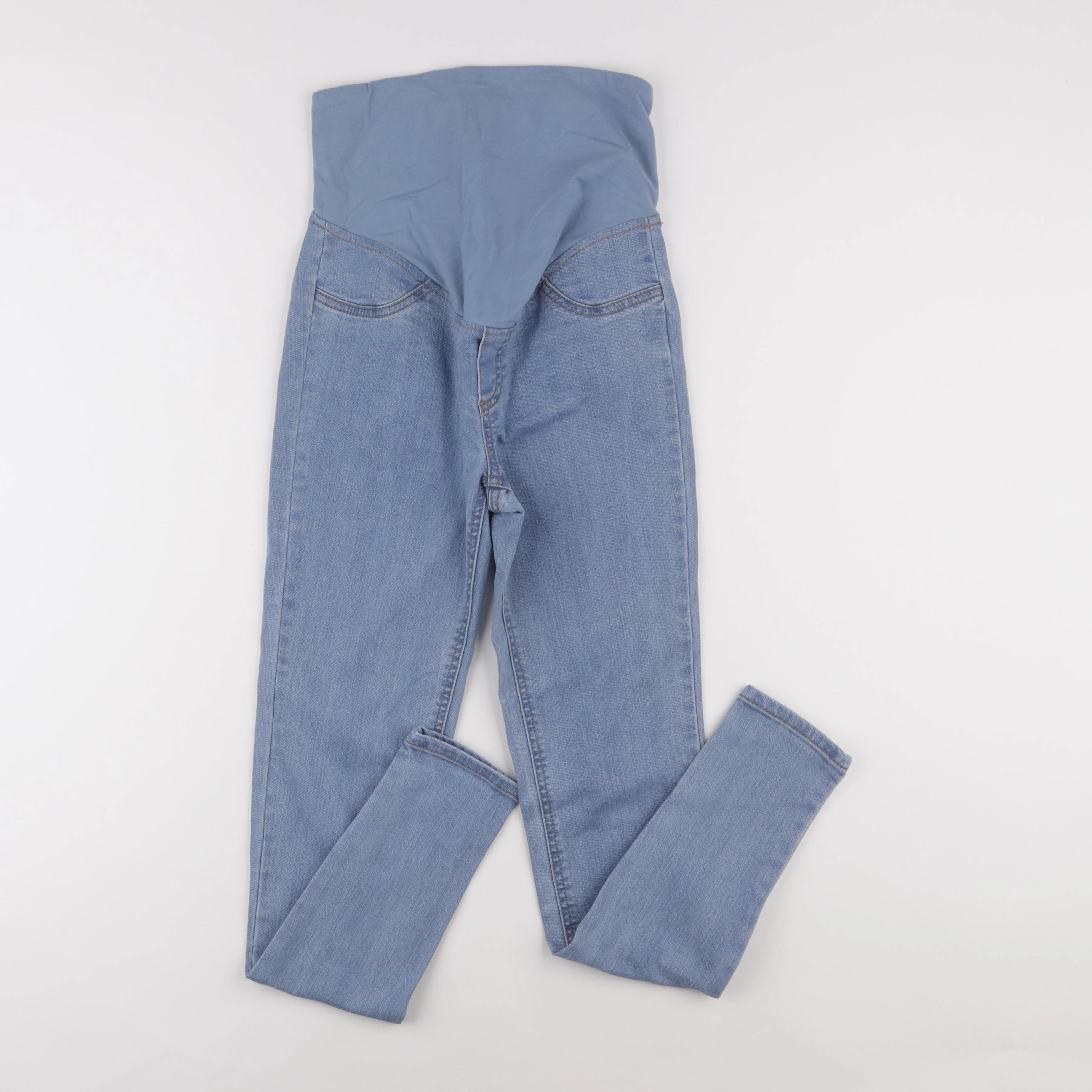 Vertbaudet - jean grossesse bleu - 34