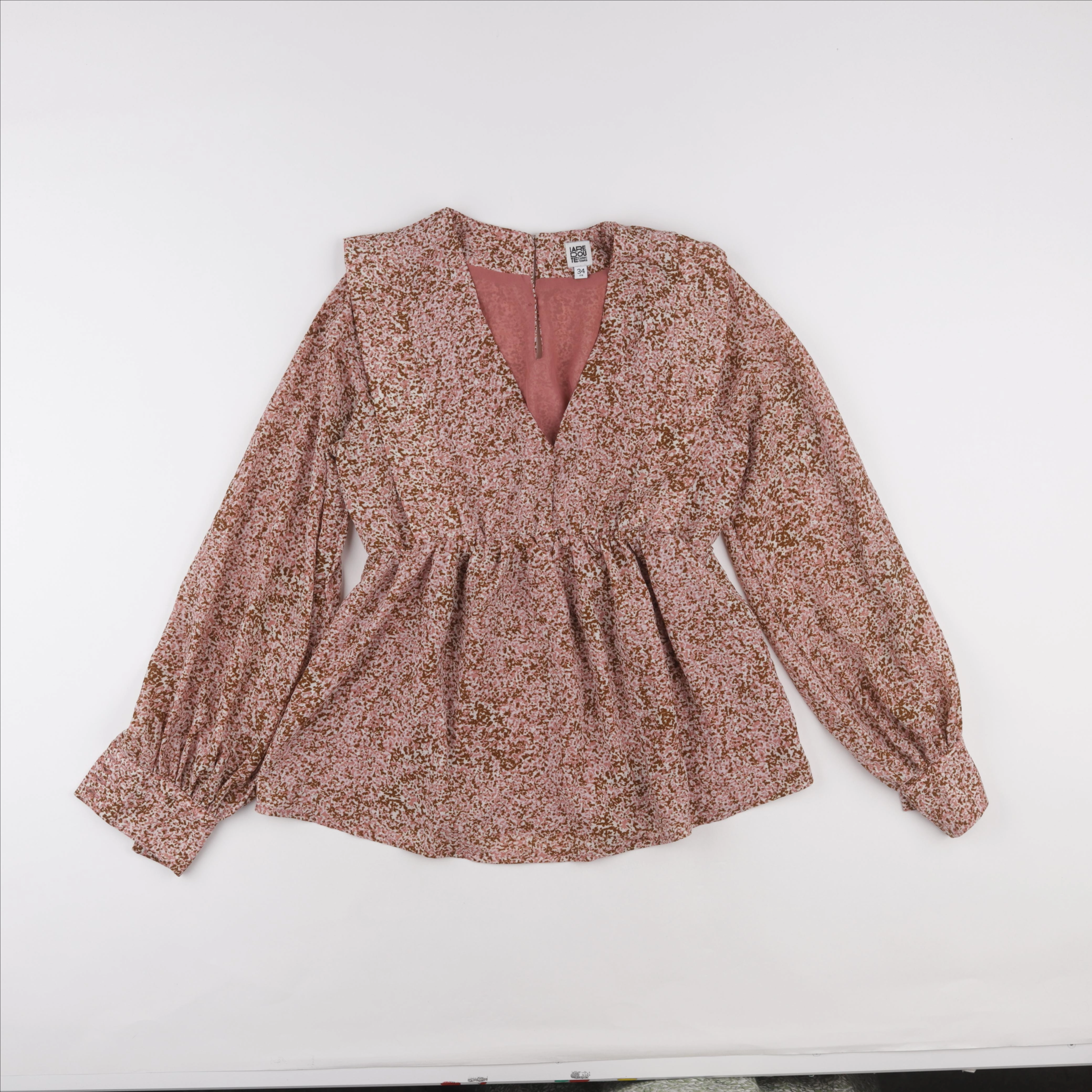 La redoute - blouse grossesse rose - 34