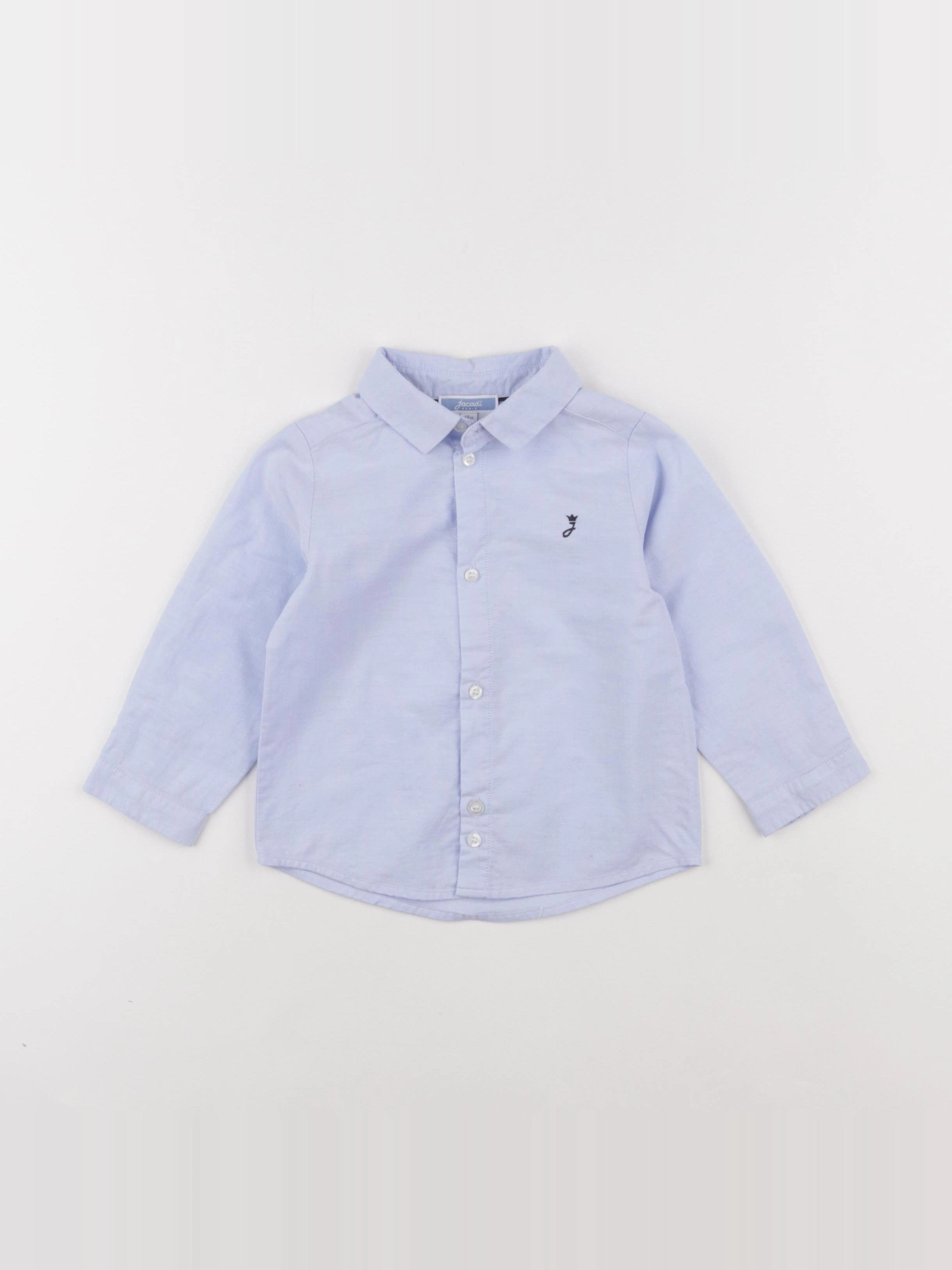 Jacadi - chemise bleu - 18 mois