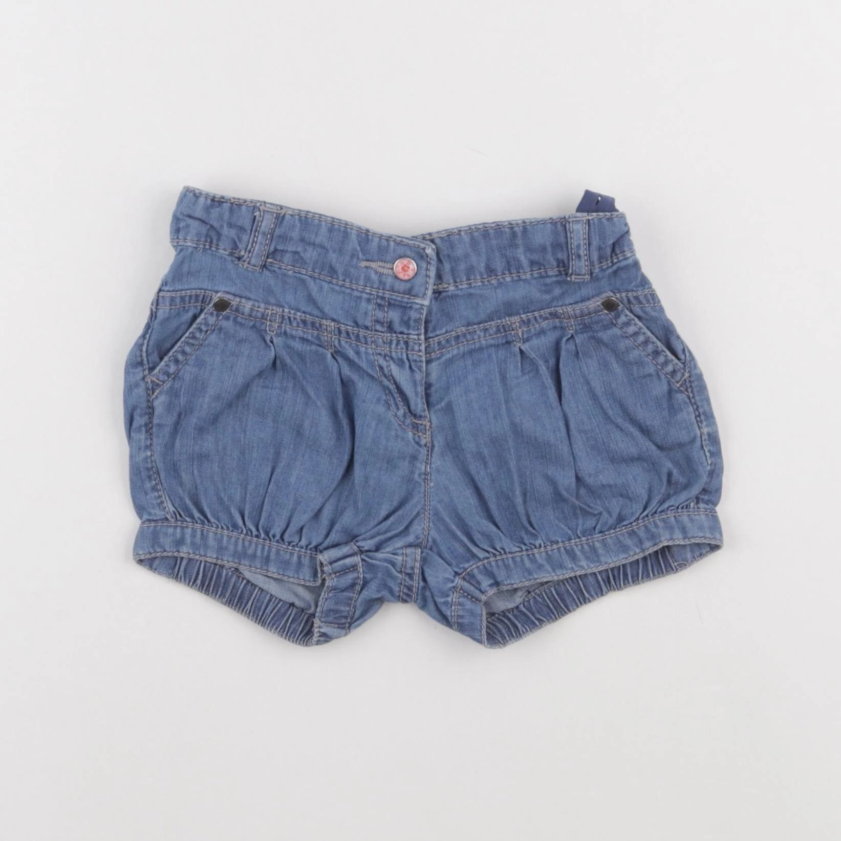 Vertbaudet - short bleu - 24 mois