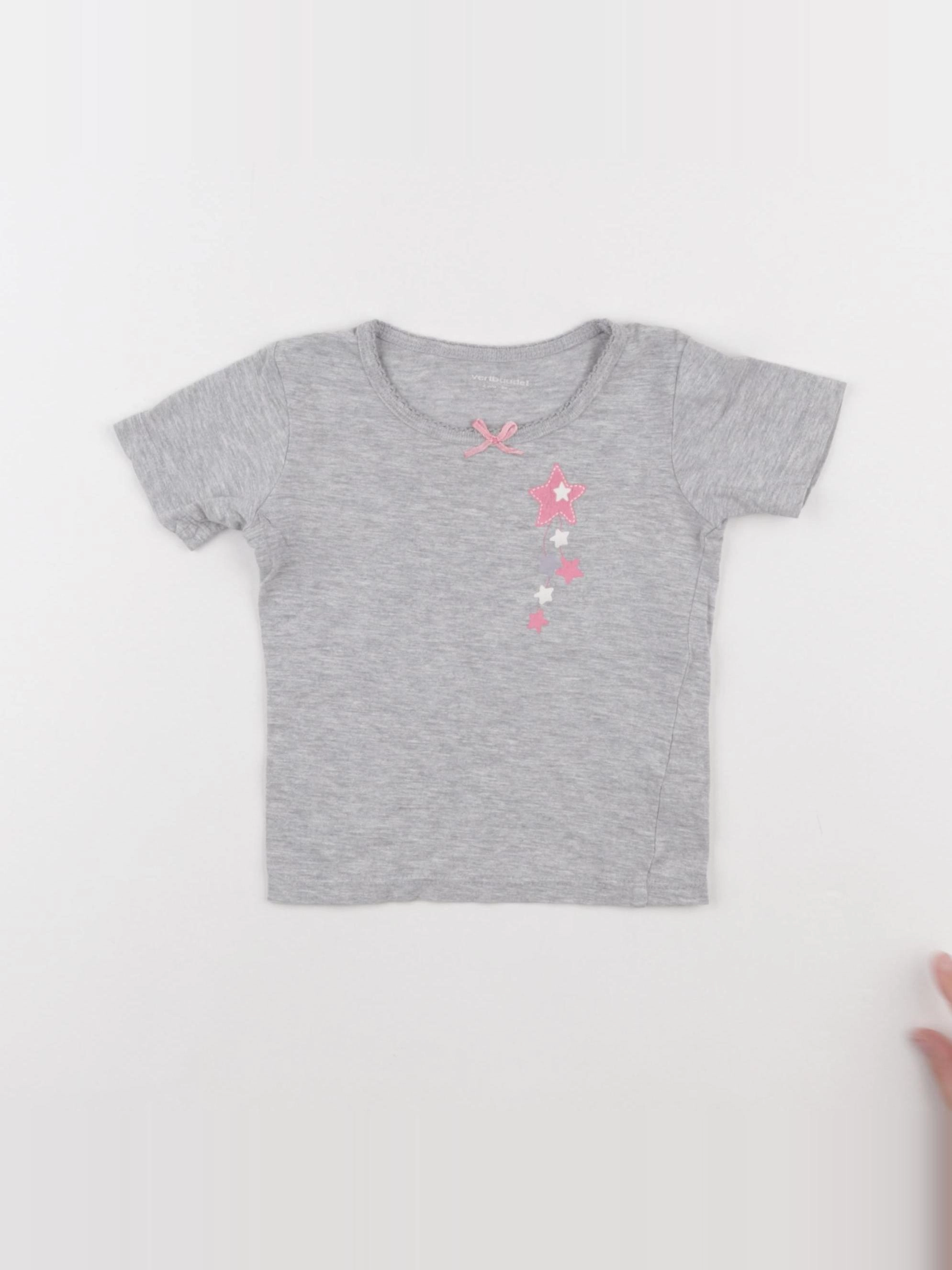 Vertbaudet - maillot de corps gris - 2 ans