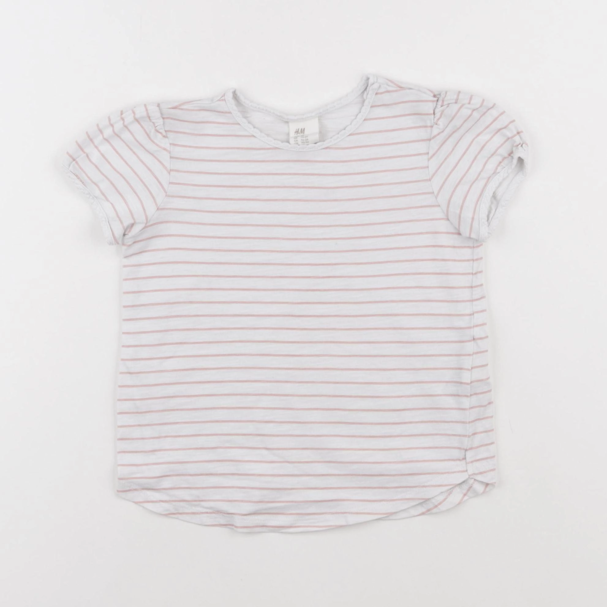 H&M - tee-shirt rose - 1 an à 2 ans