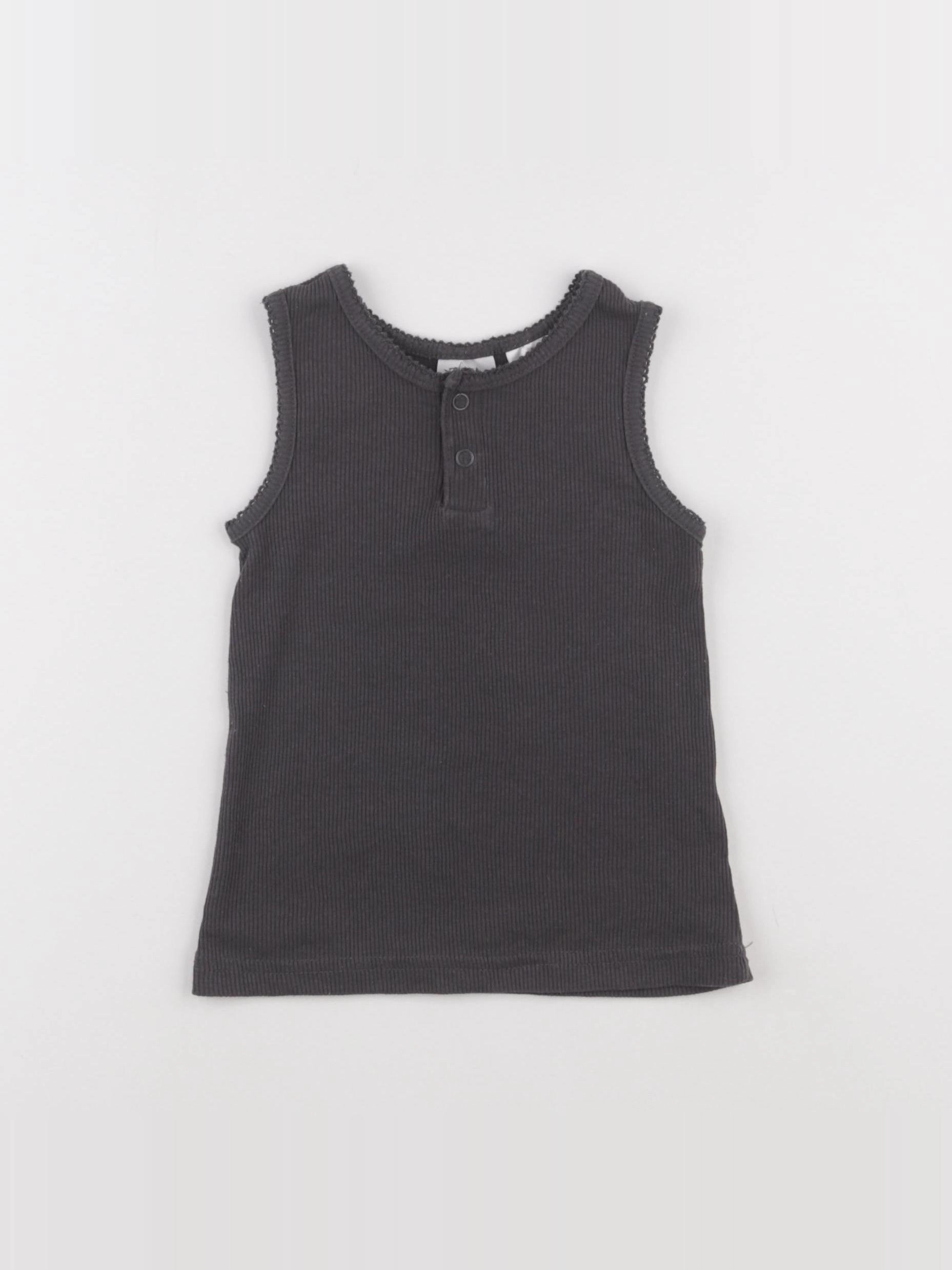 Zara - débardeur gris - 18/24 mois