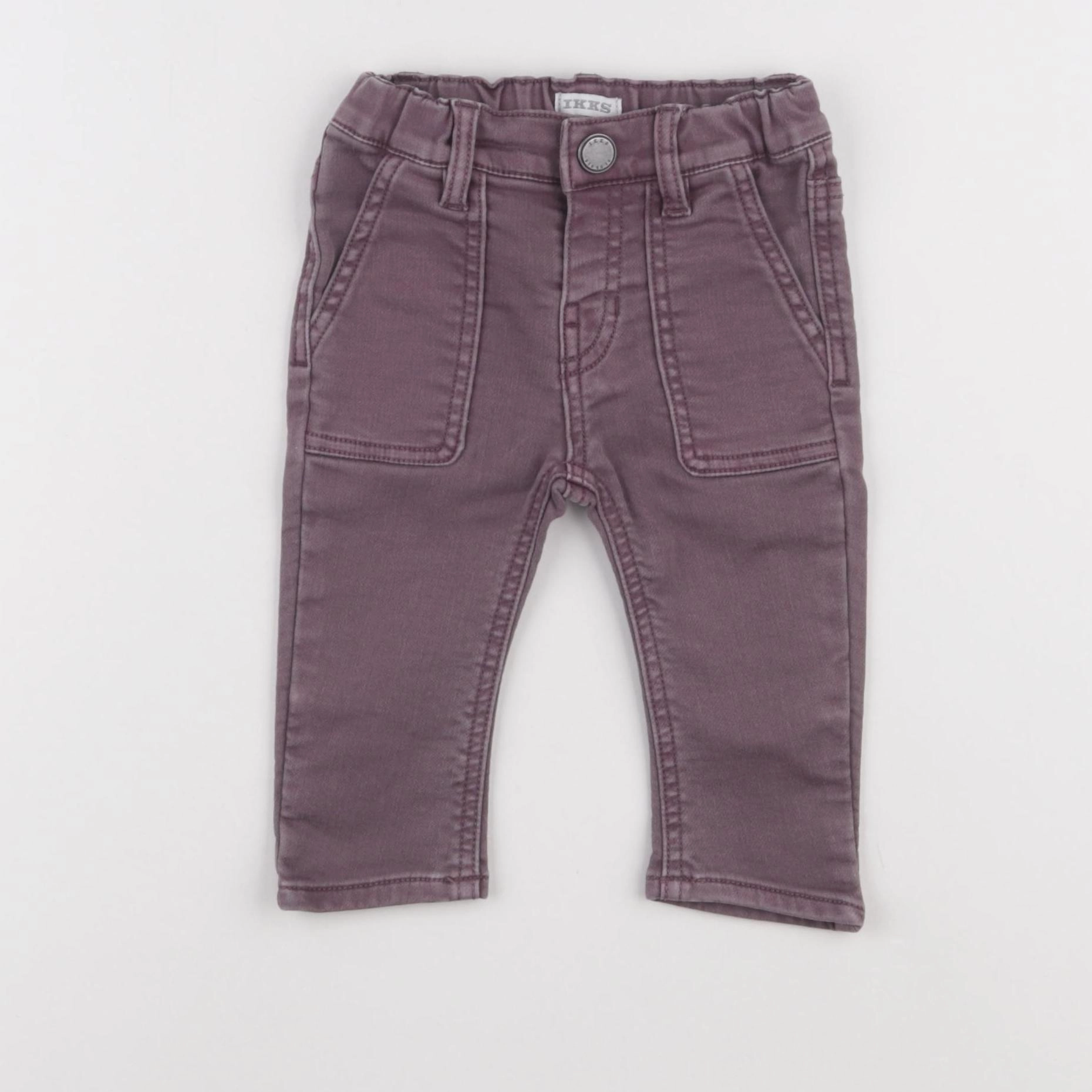 IKKS - jean taupe - 3 mois