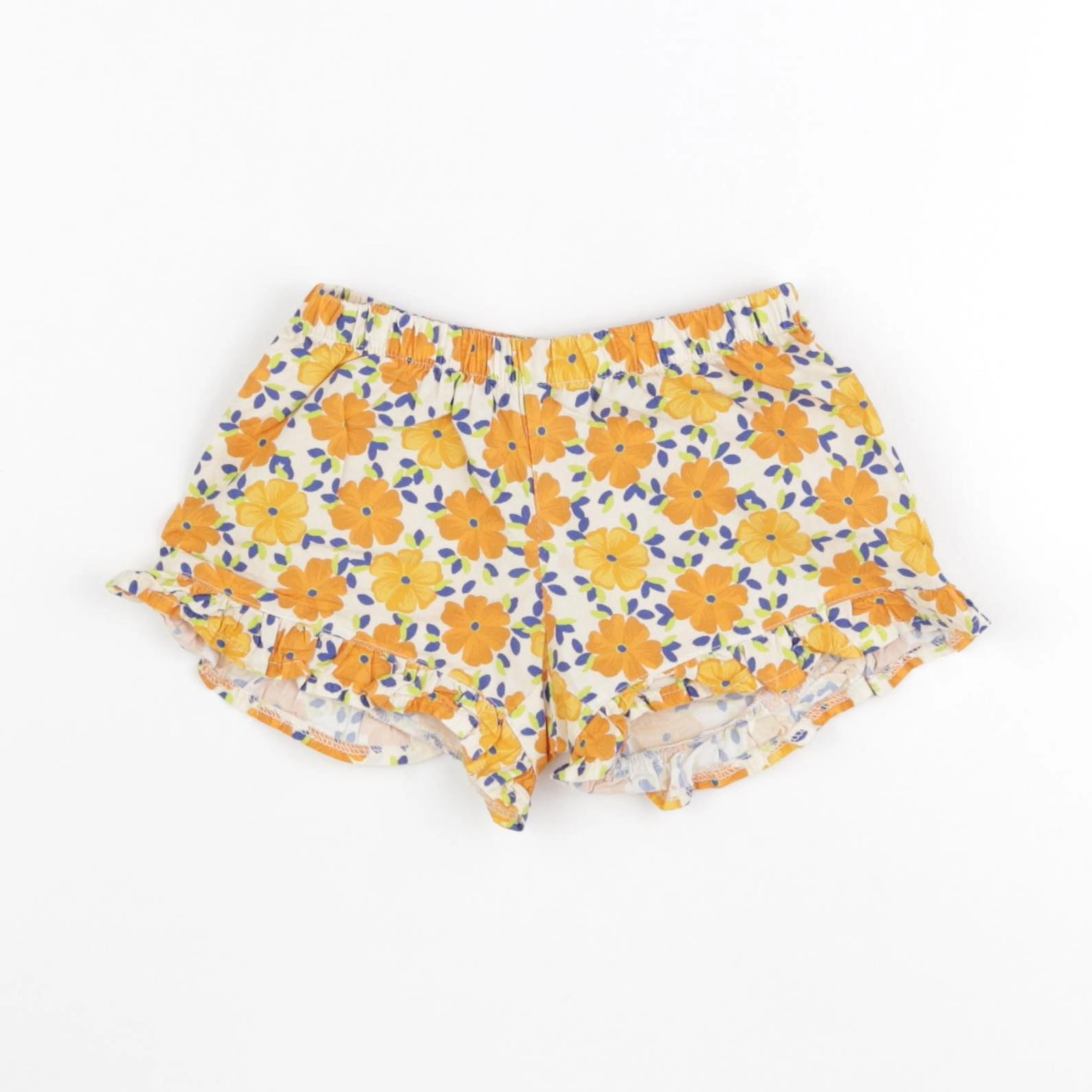 Frangin Frangine - short orange - 3 ans
