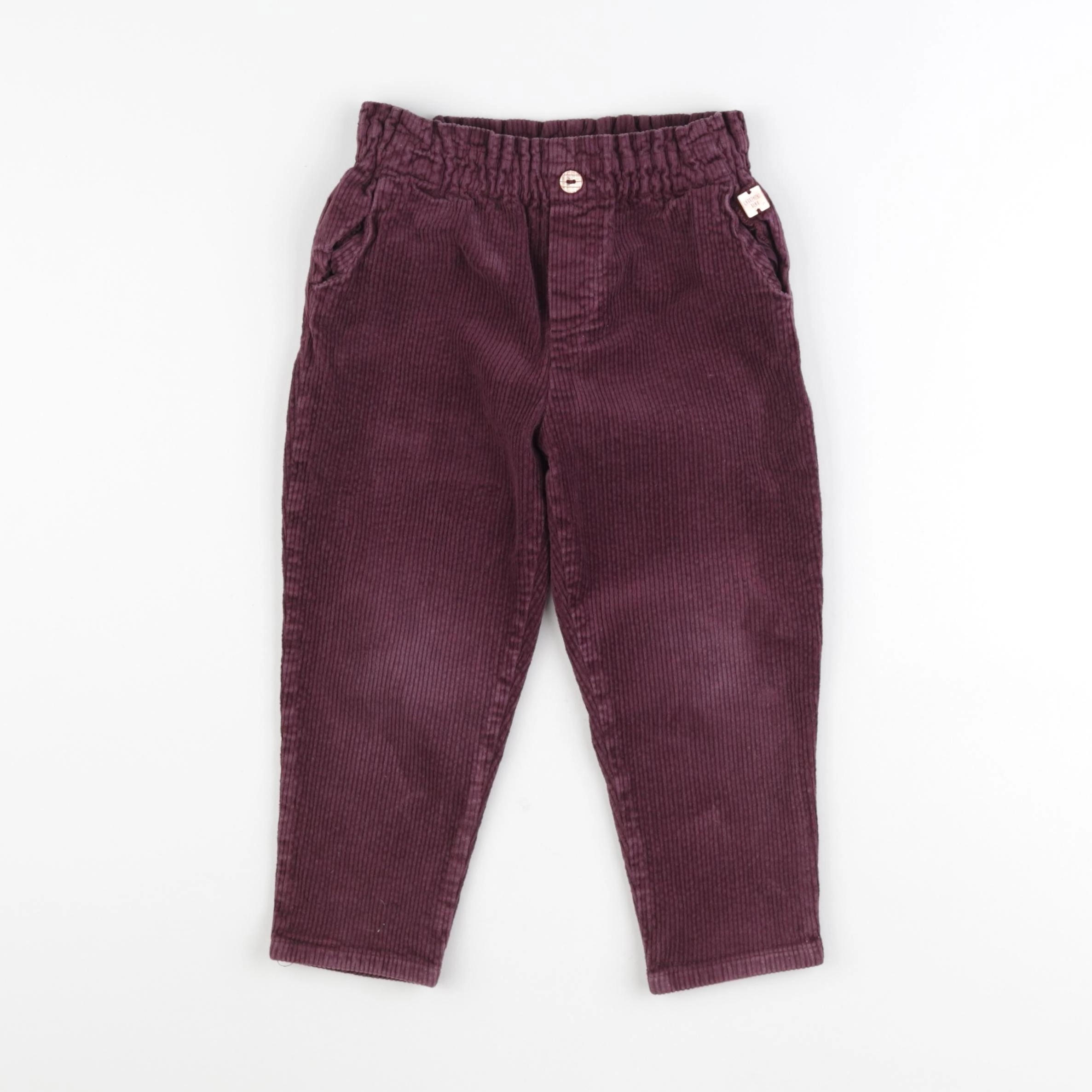 Carrément Beau - pantalon violet - 3 ans