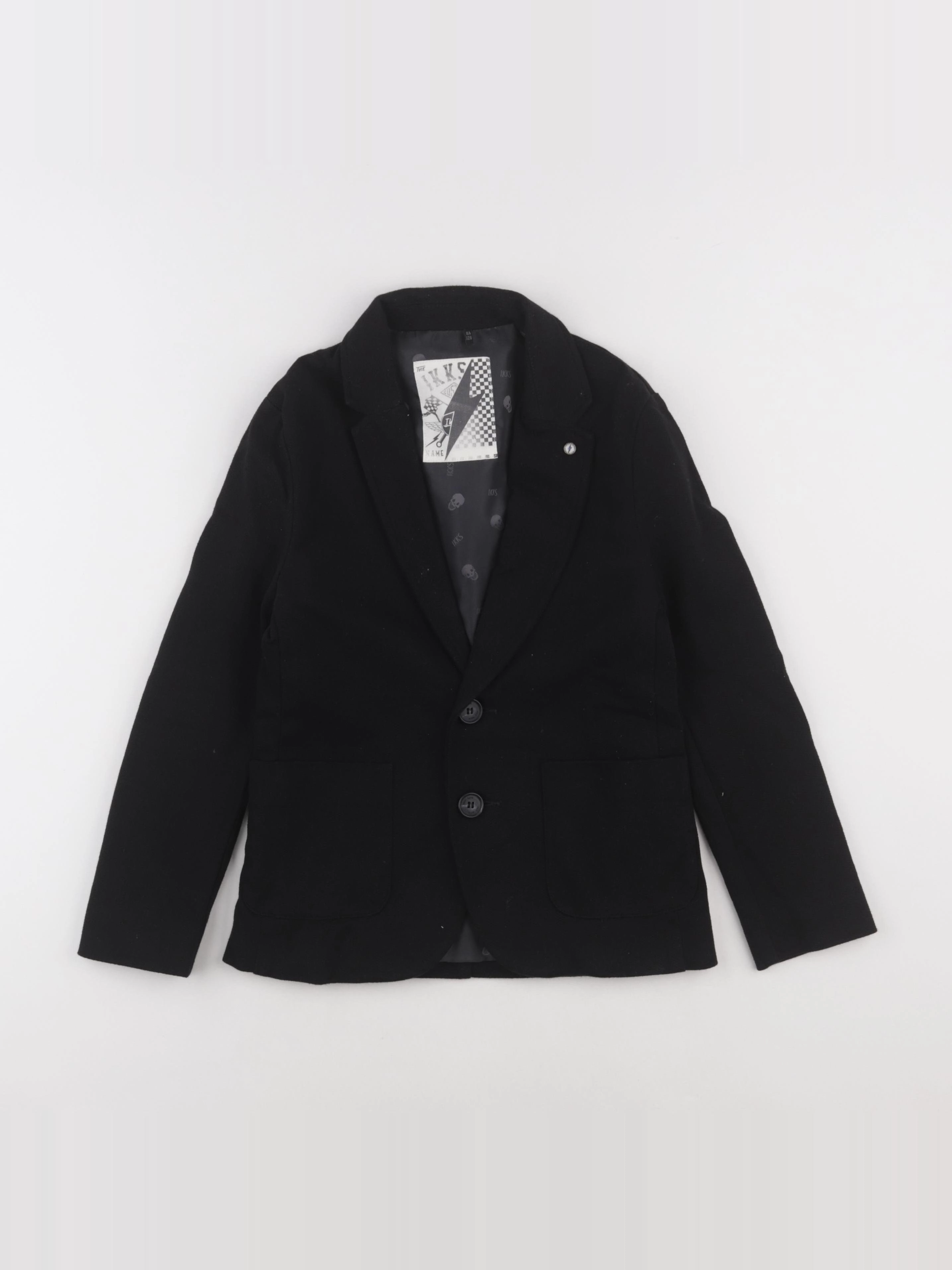 IKKS - veste noir - 8 ans