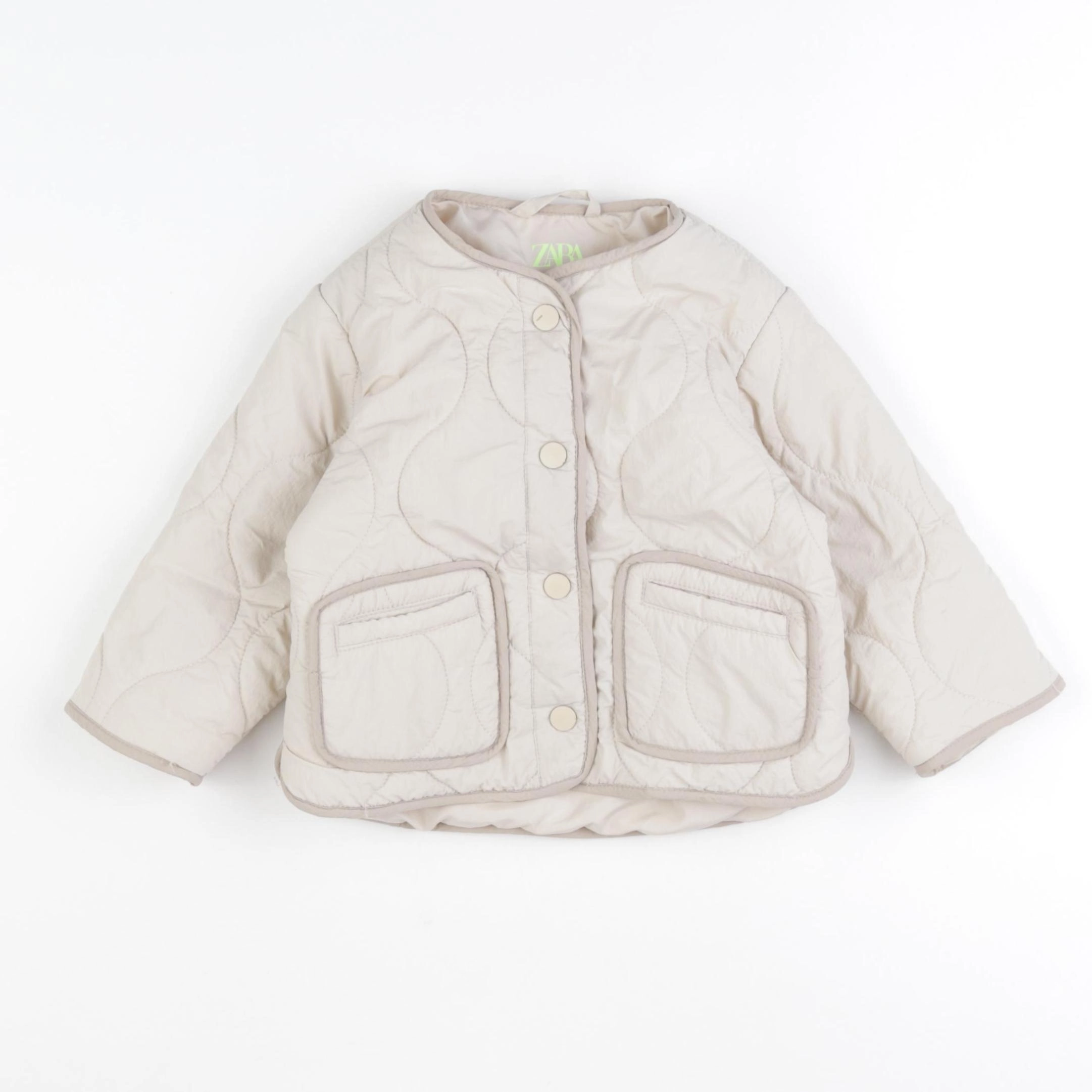 Zara - veste beige - 12/9 mois