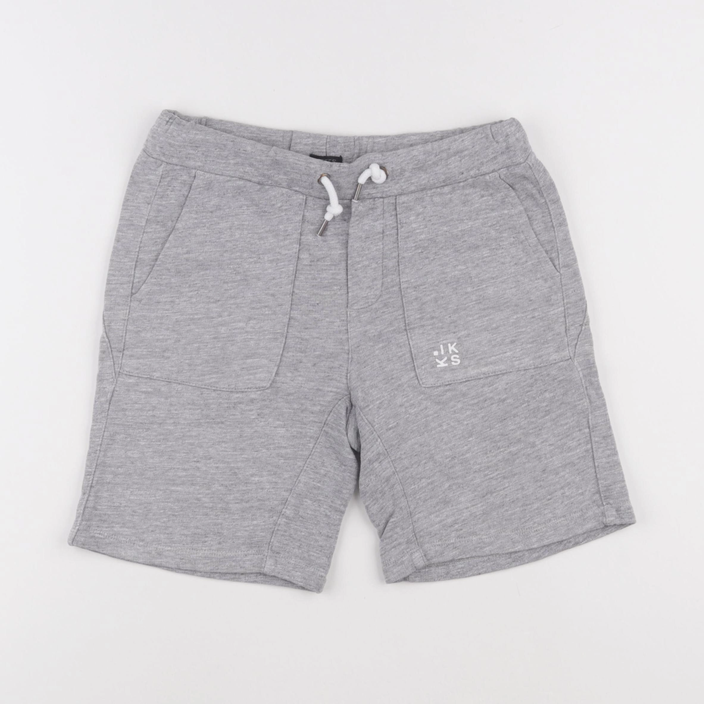 IKKS - short gris - 10 ans