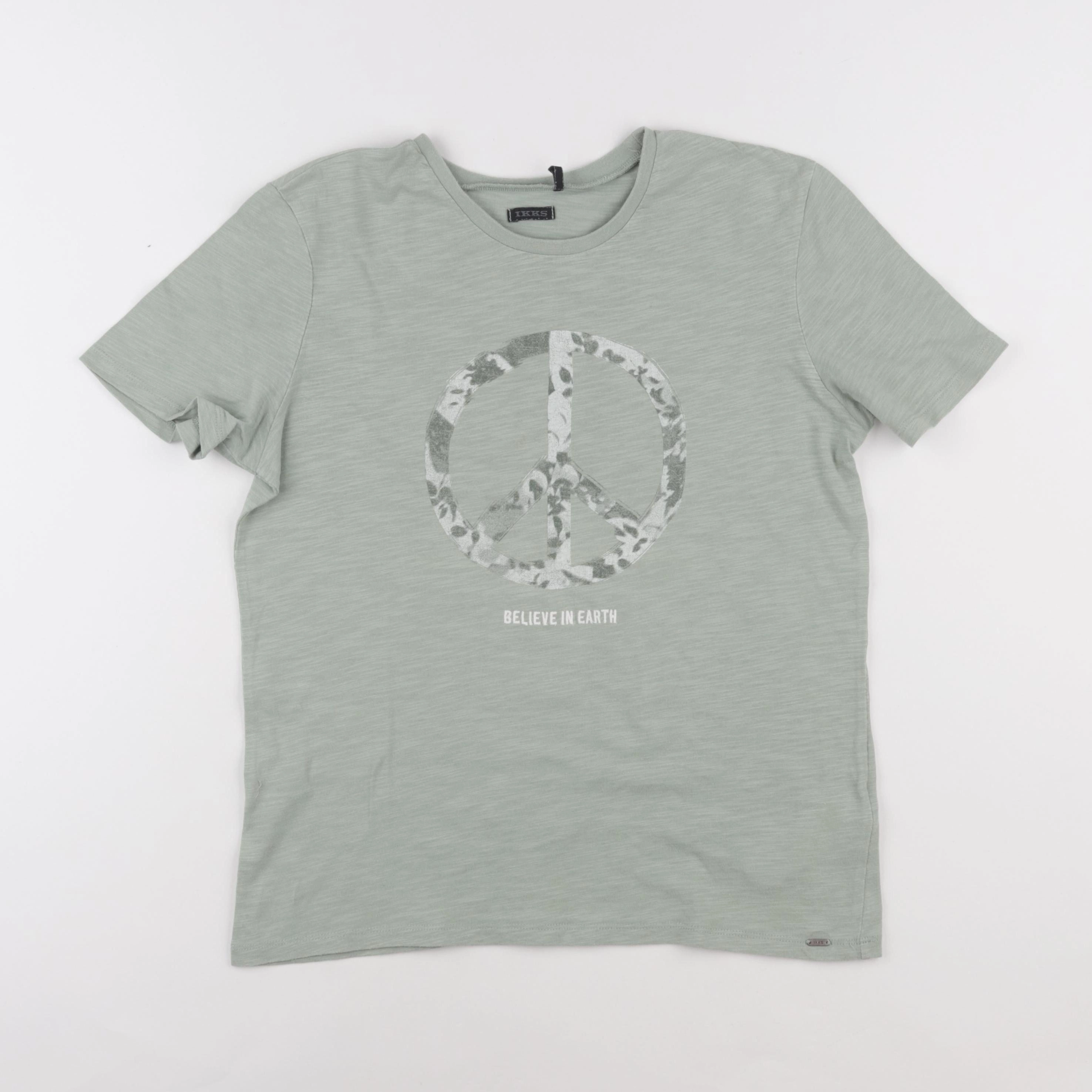 IKKS - tee-shirt vert - 14 ans