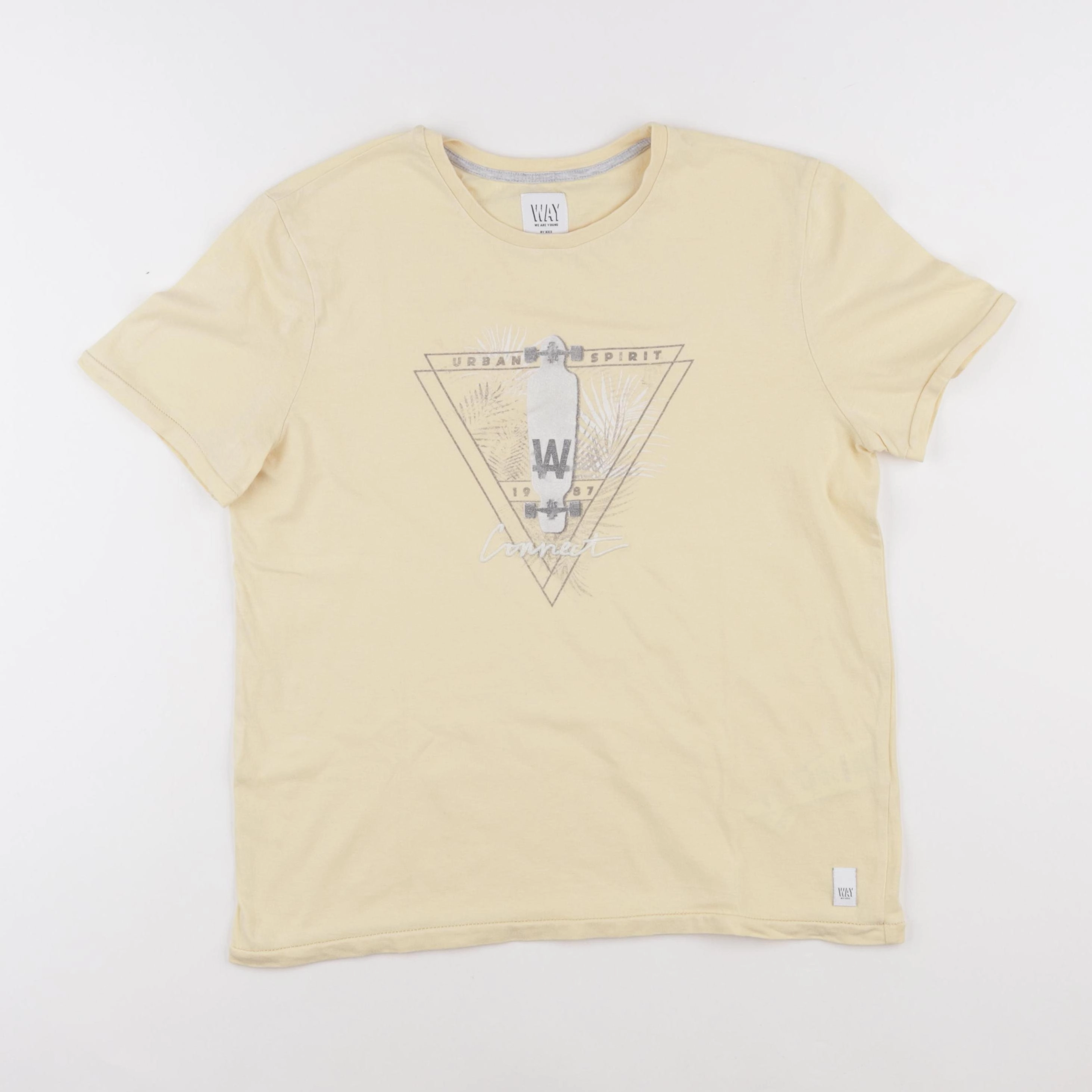 IKKS - tee-shirt jaune - 14 ans