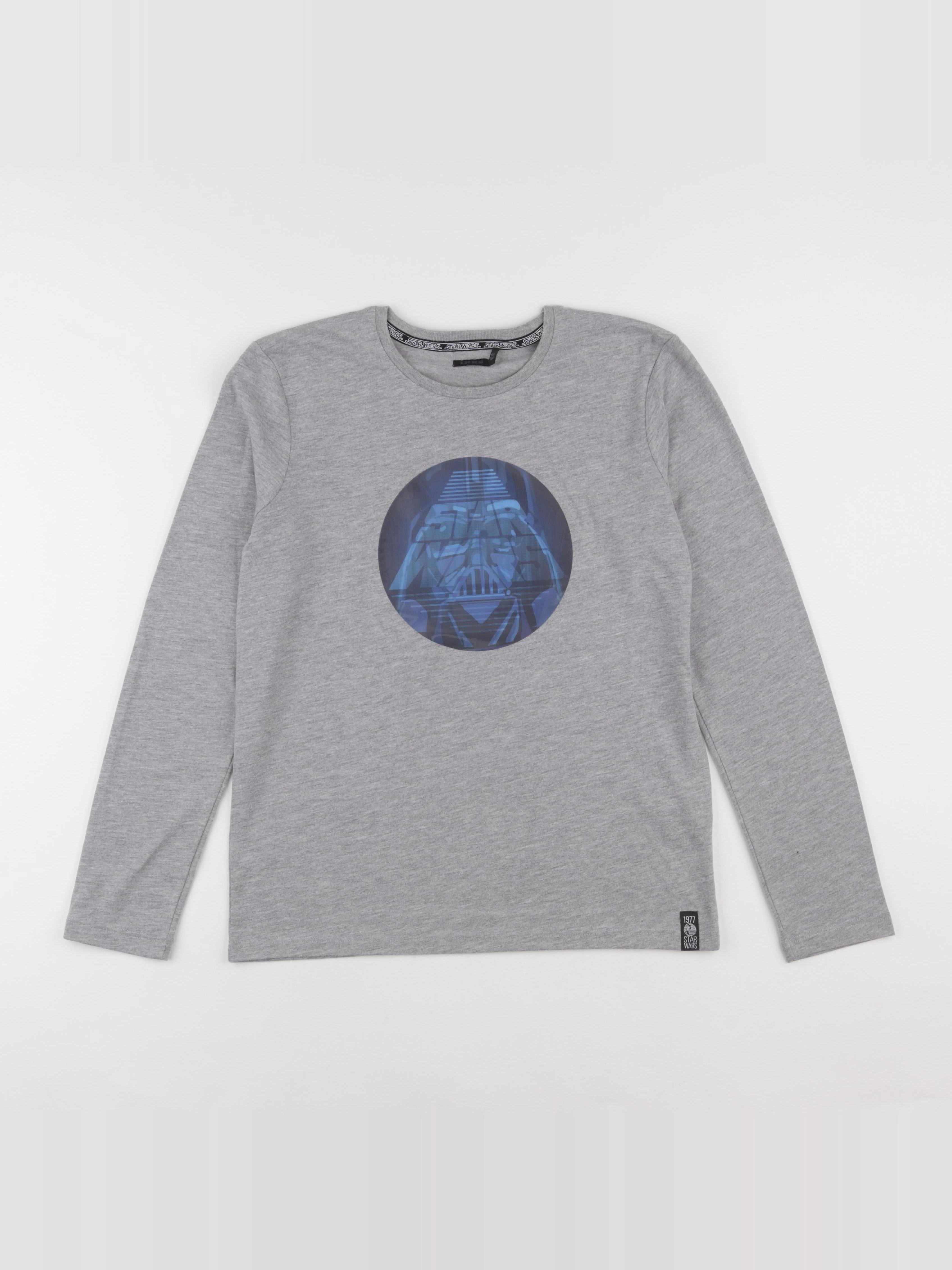 IKKS - tee-shirt gris - 14 ans