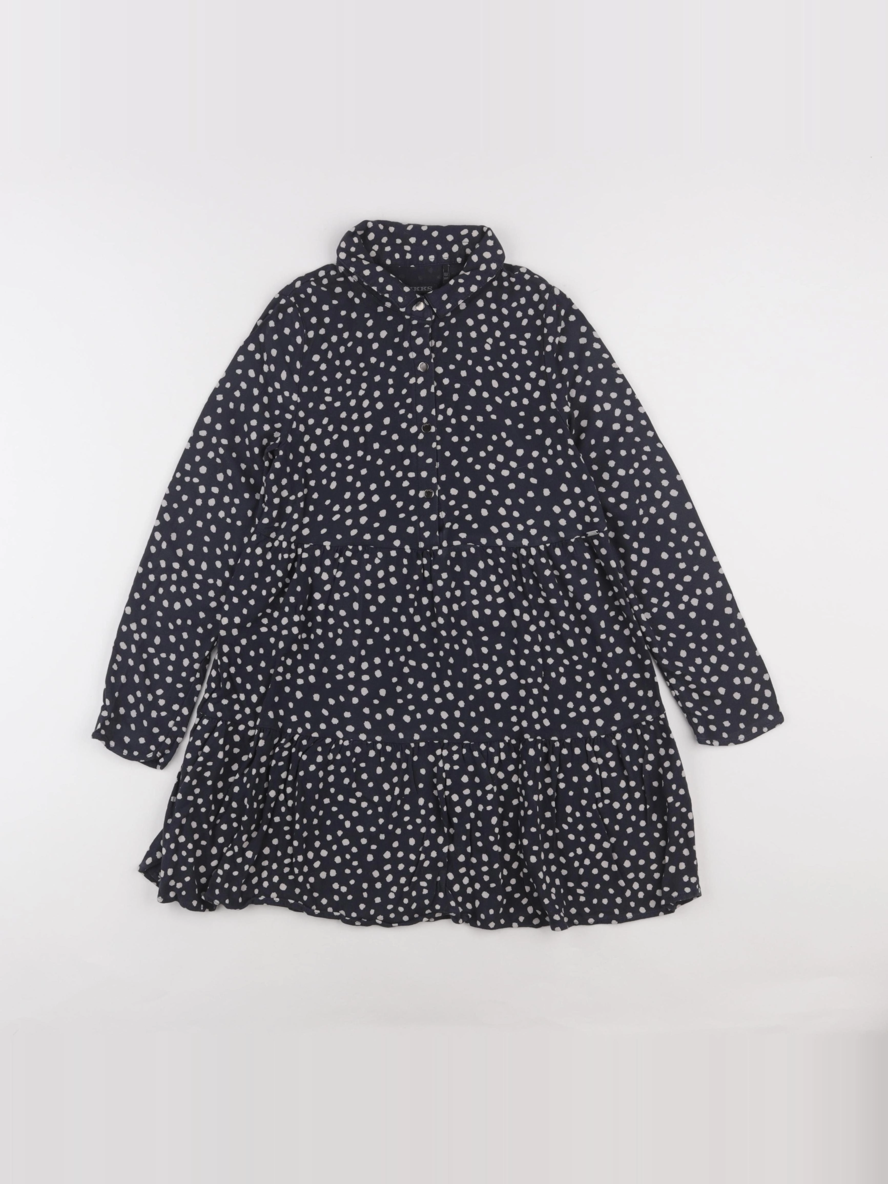 IKKS - robe noir - 10 ans