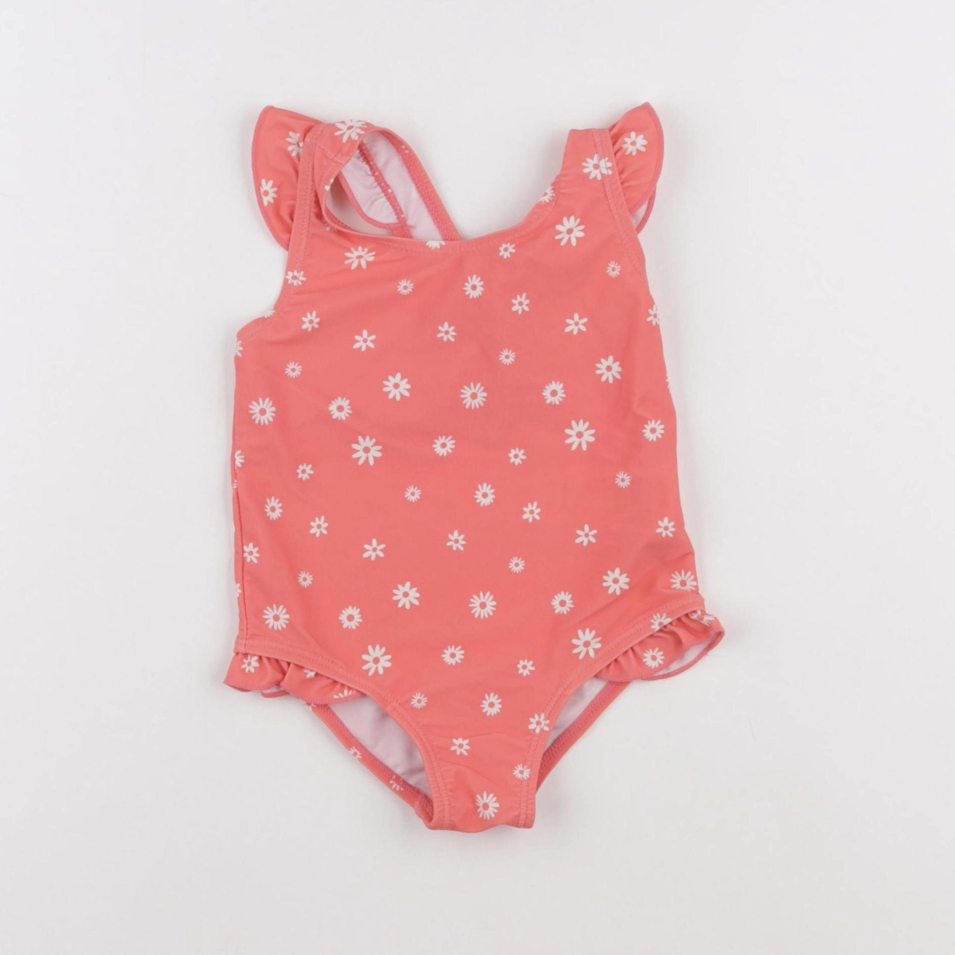 Vertbaudet - maillot de bain rose - 18 mois