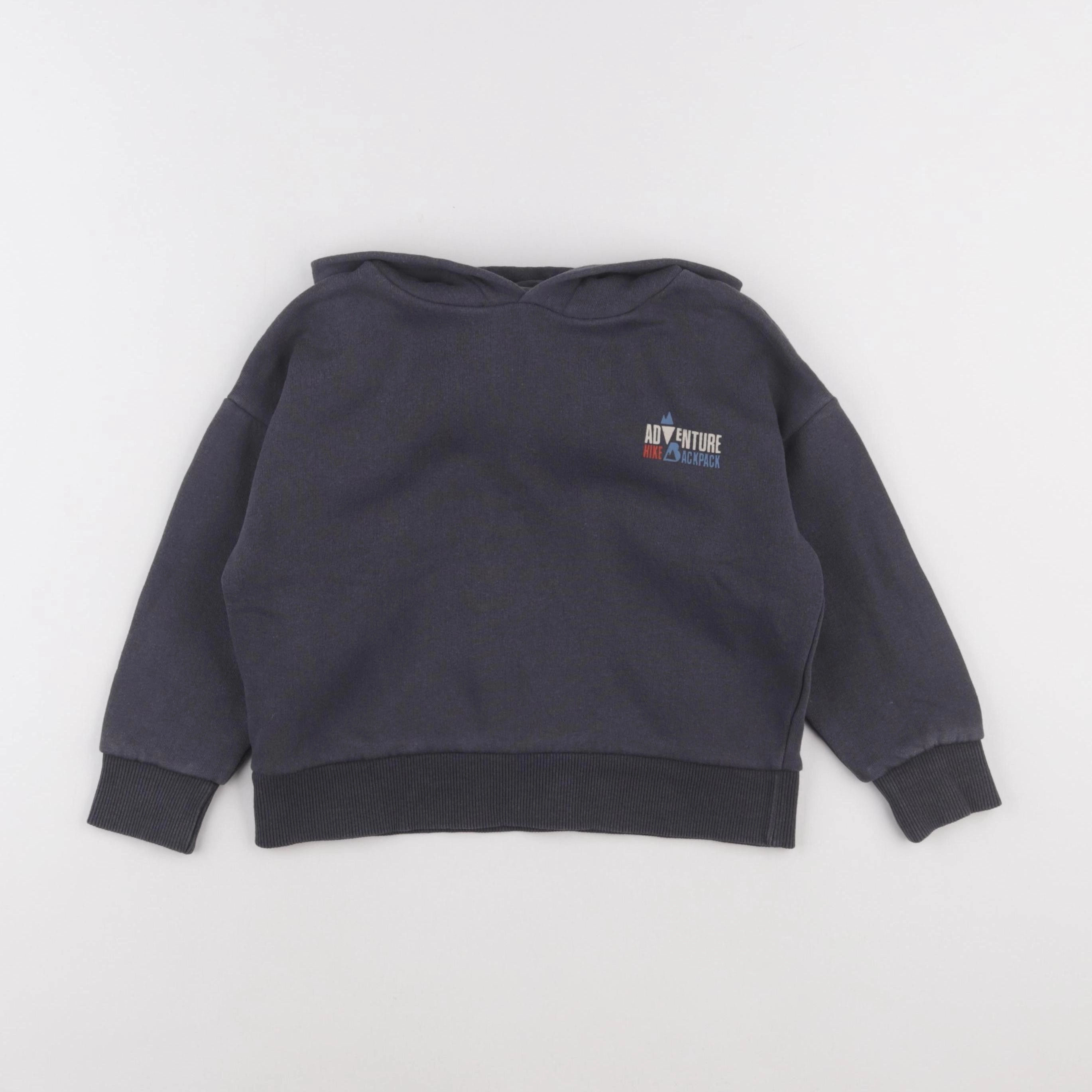 Vertbaudet - sweat bleu - 5 ans
