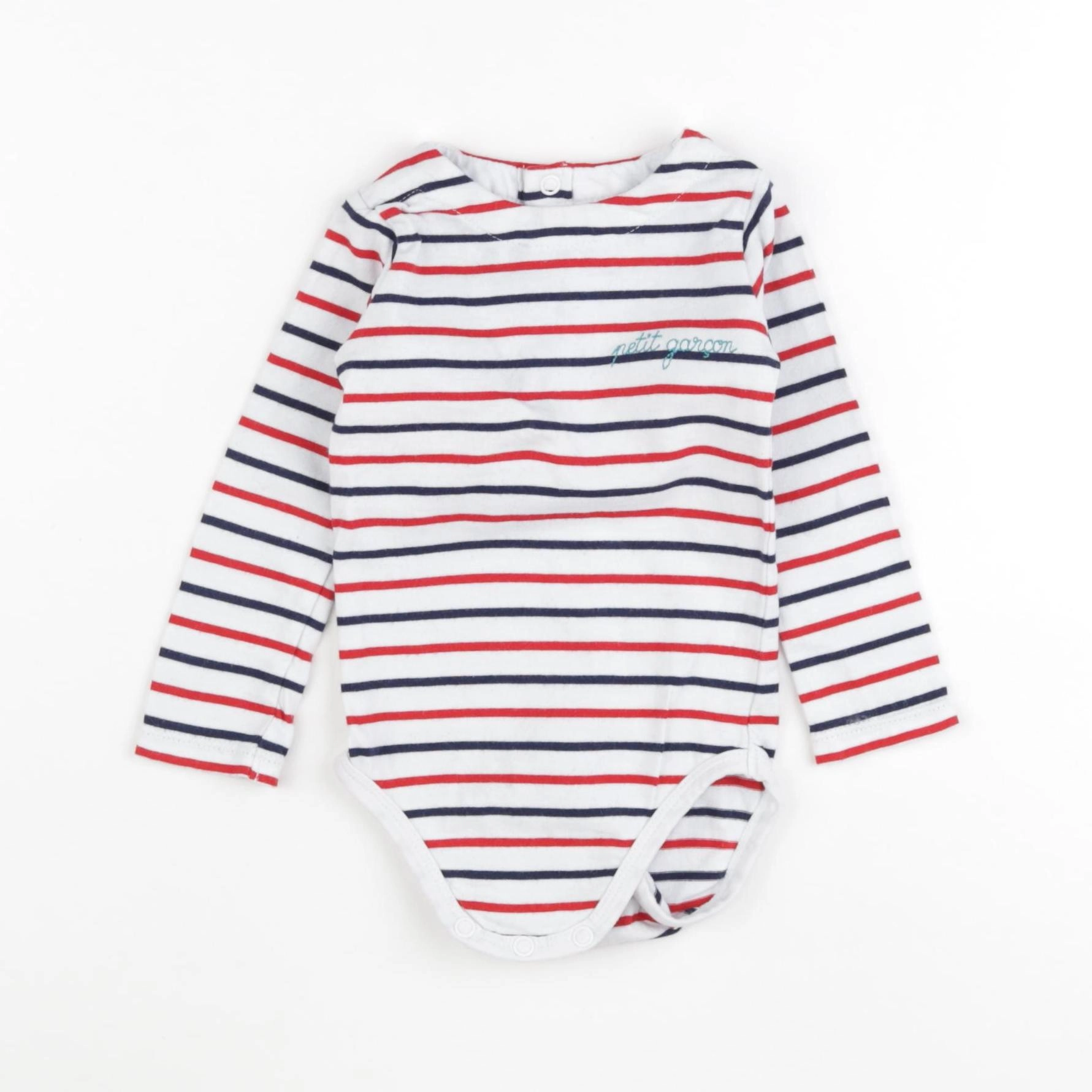 Jacadi - body multicolore - 12 mois