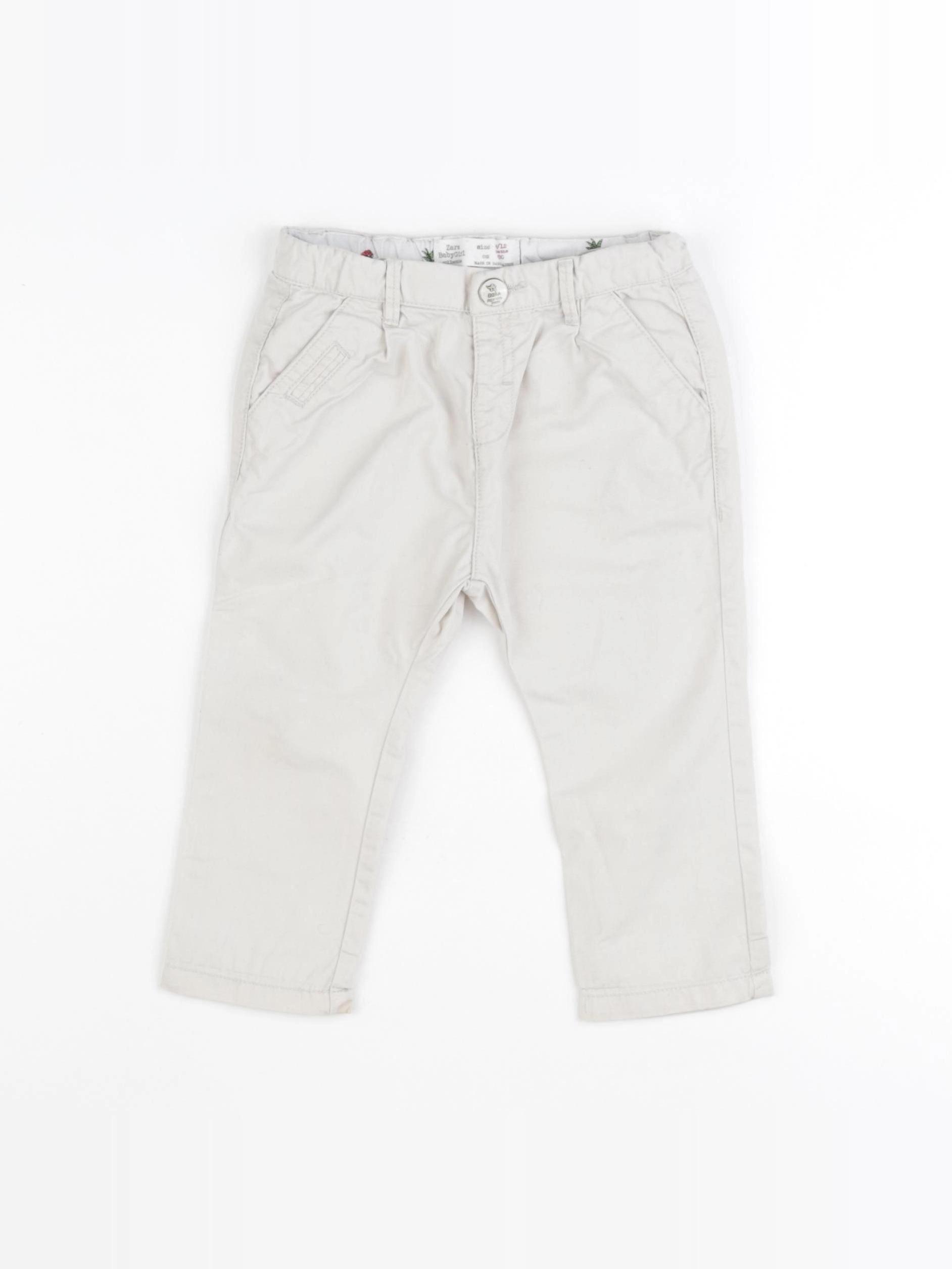 Zara - pantalon beige - 9/12 mois