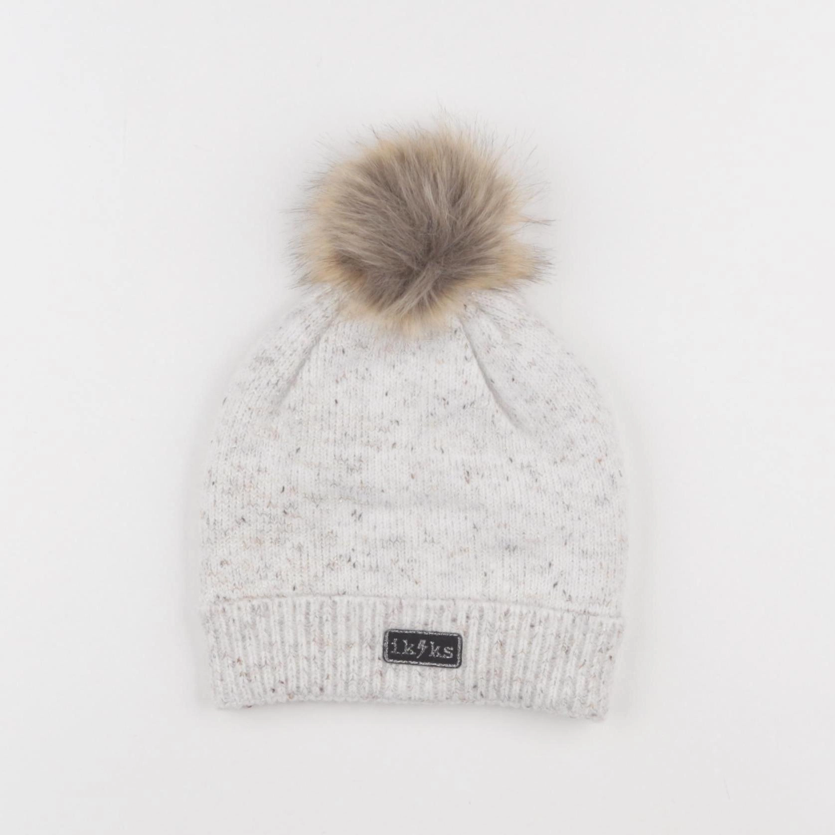 IKKS - bonnet blanc, or - 4/6 ans