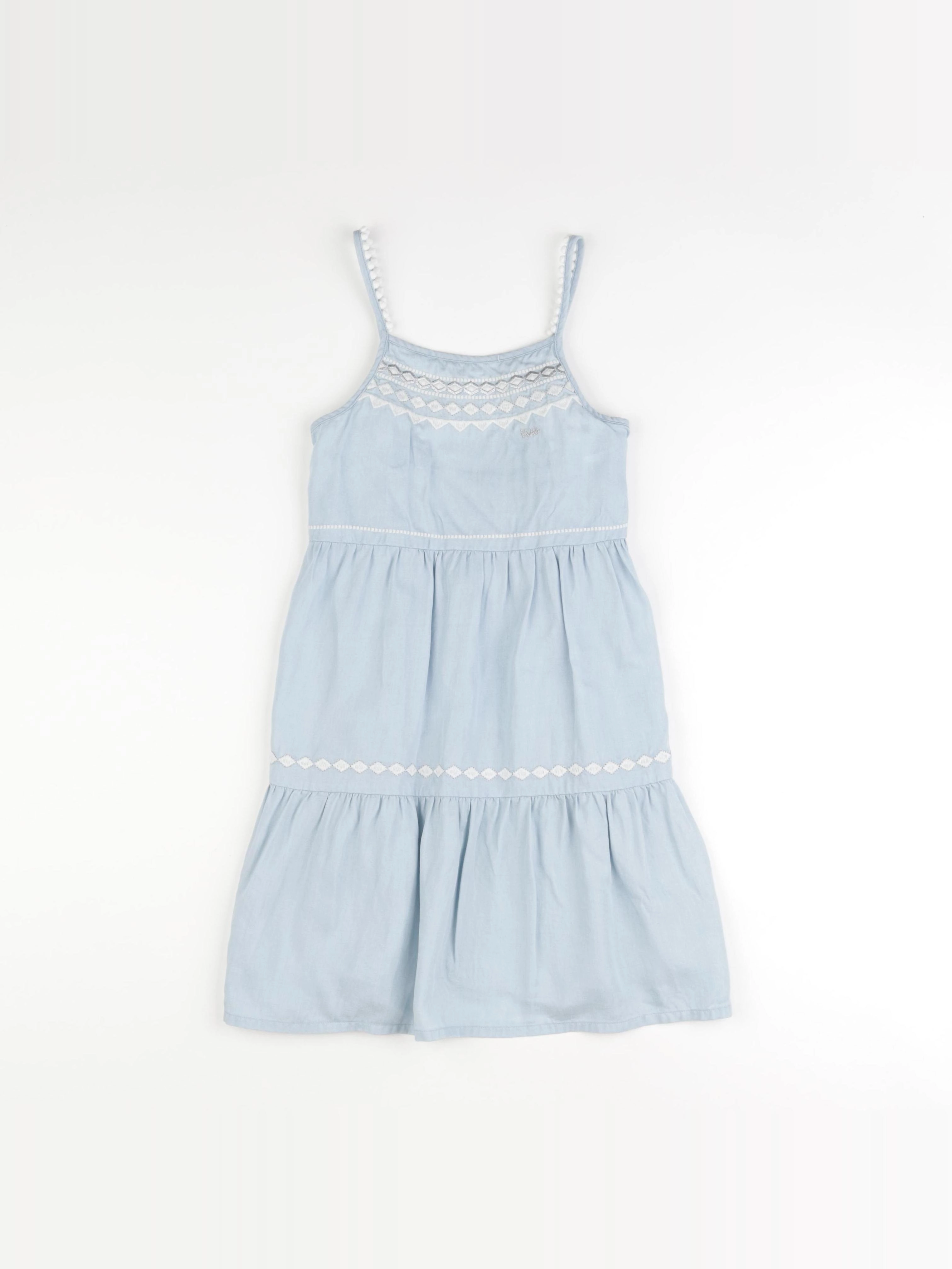IKKS - robe bleu - 6 ans
