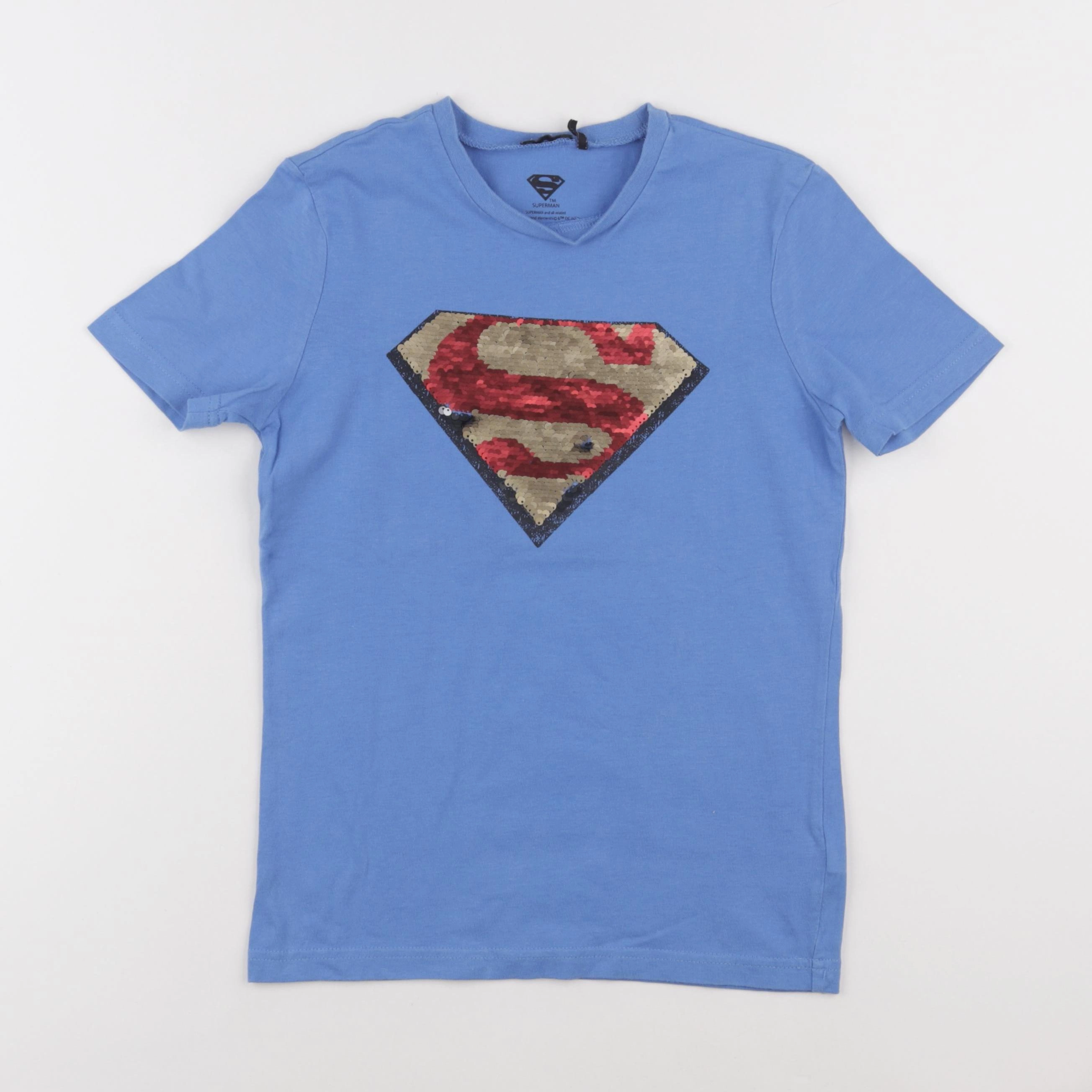 IKKS - tee-shirt bleu - 10 ans