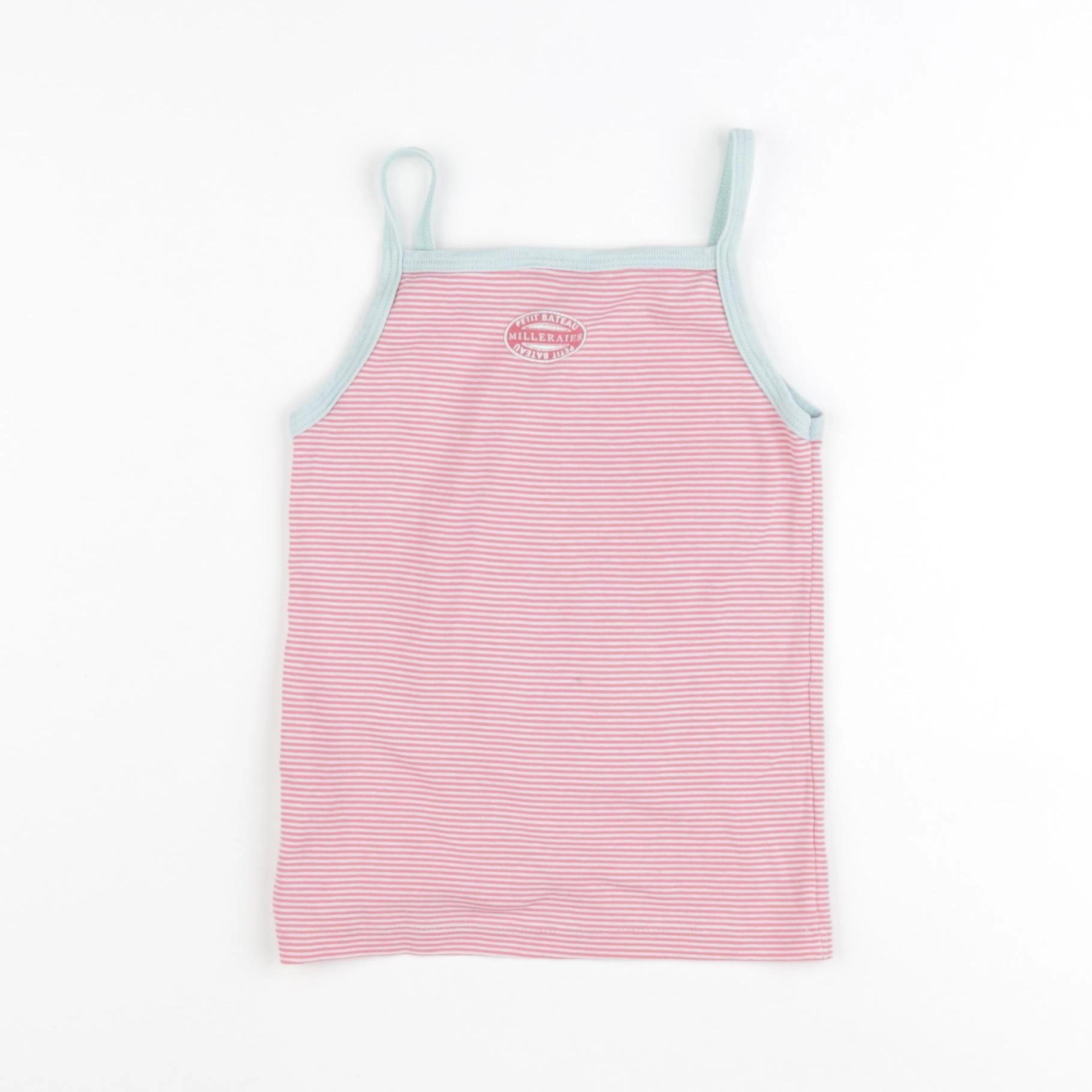 Petit Bateau - maillot de corps rose - 5 ans