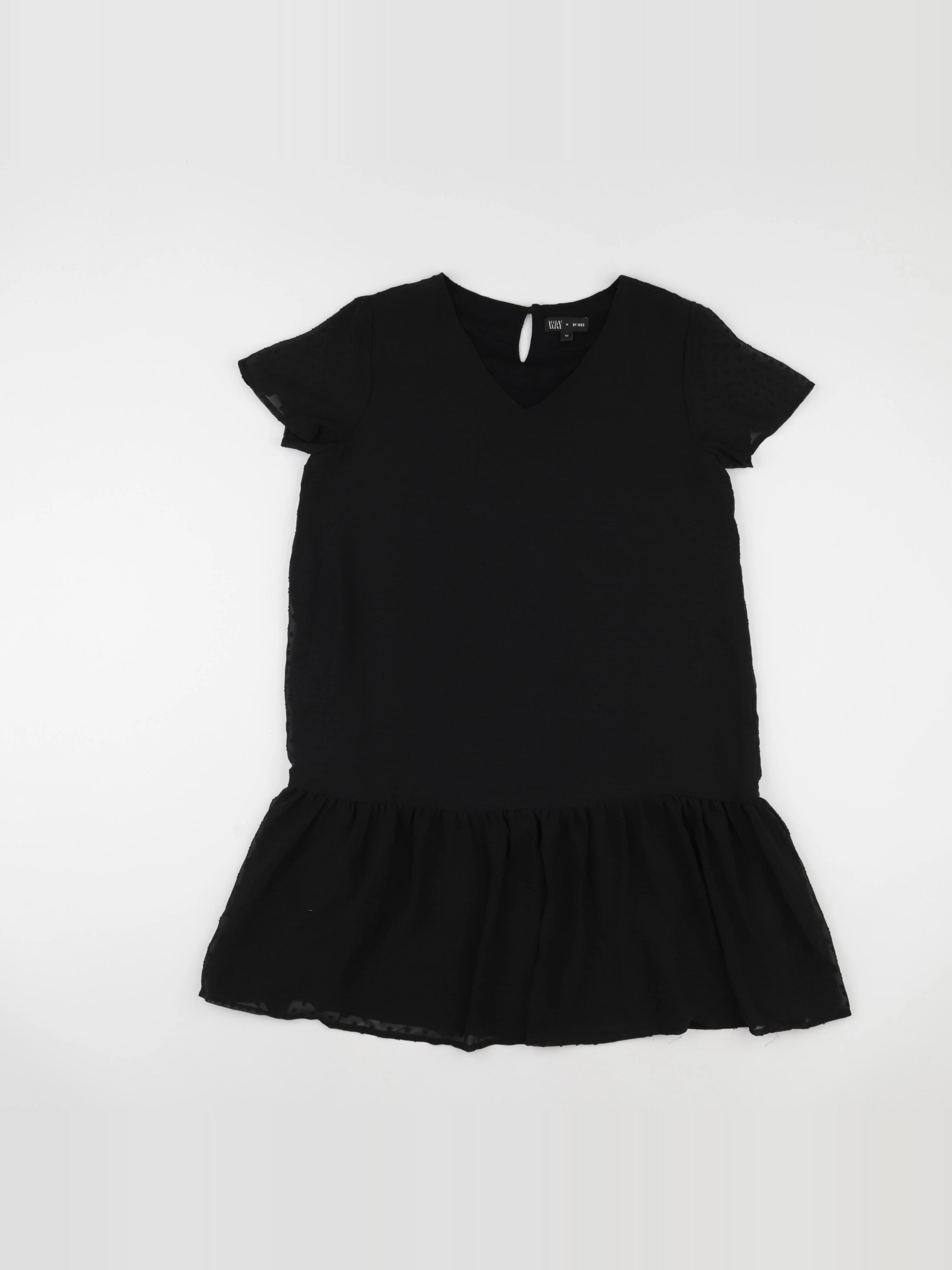 IKKS - robe noir - 12 ans