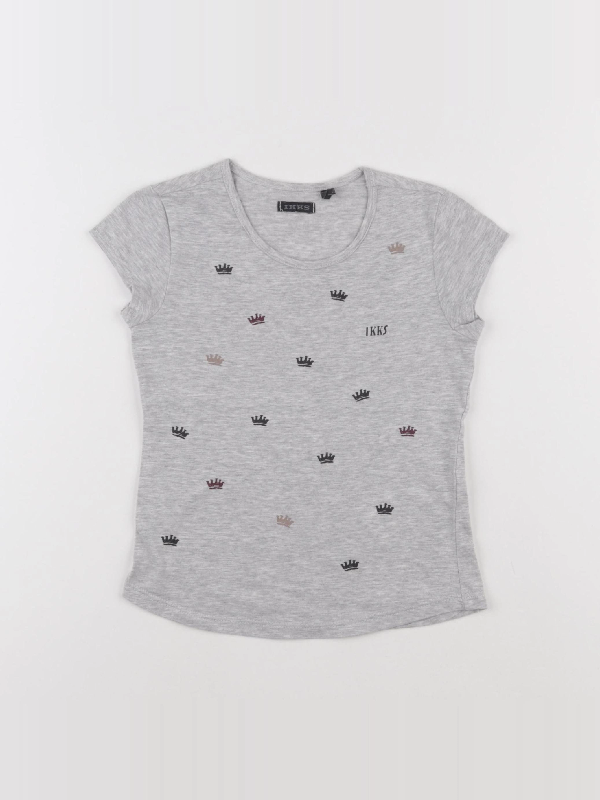 IKKS - tee-shirt gris - 5 ans