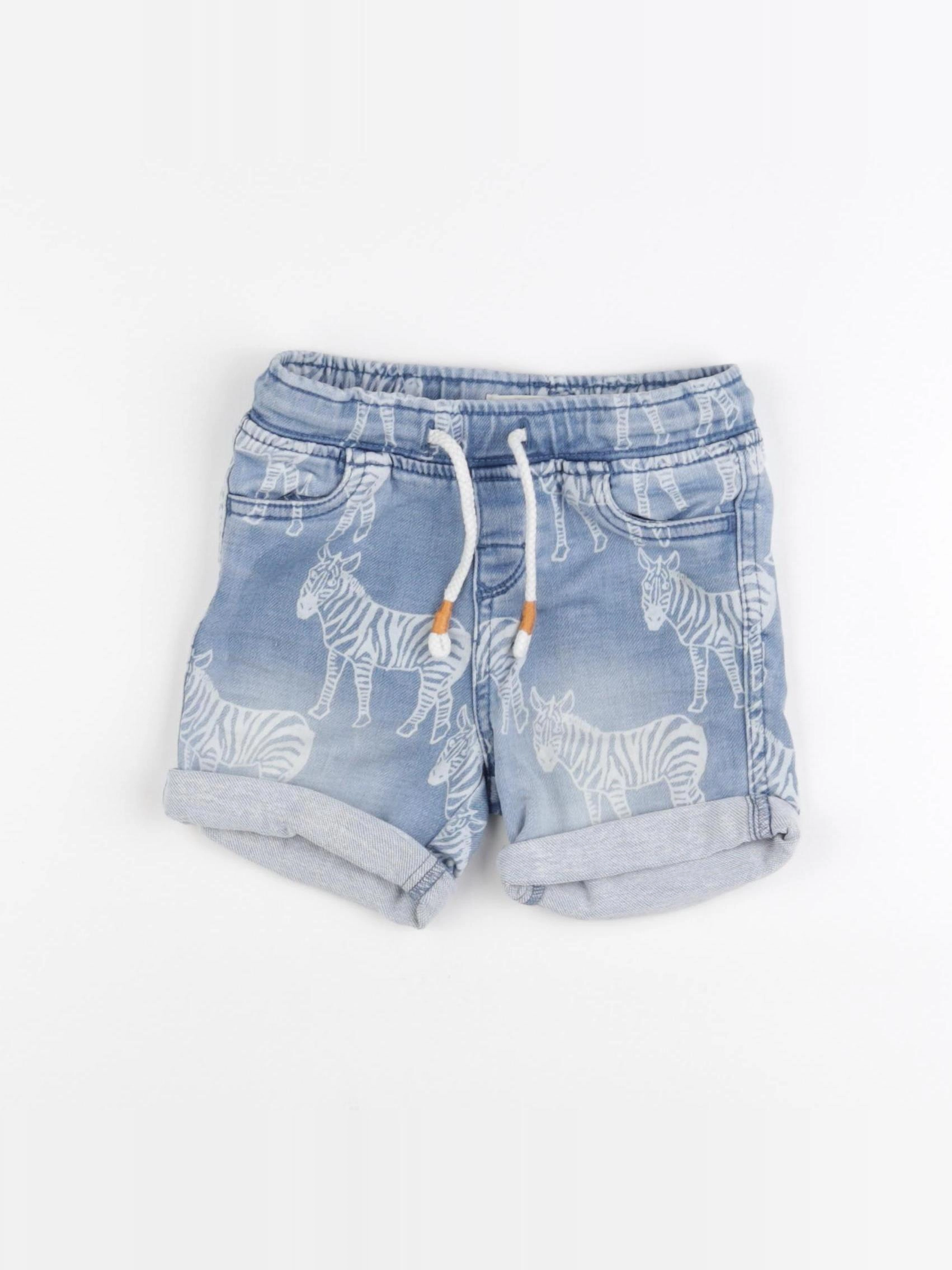 Vertbaudet - short bleu - 3 ans