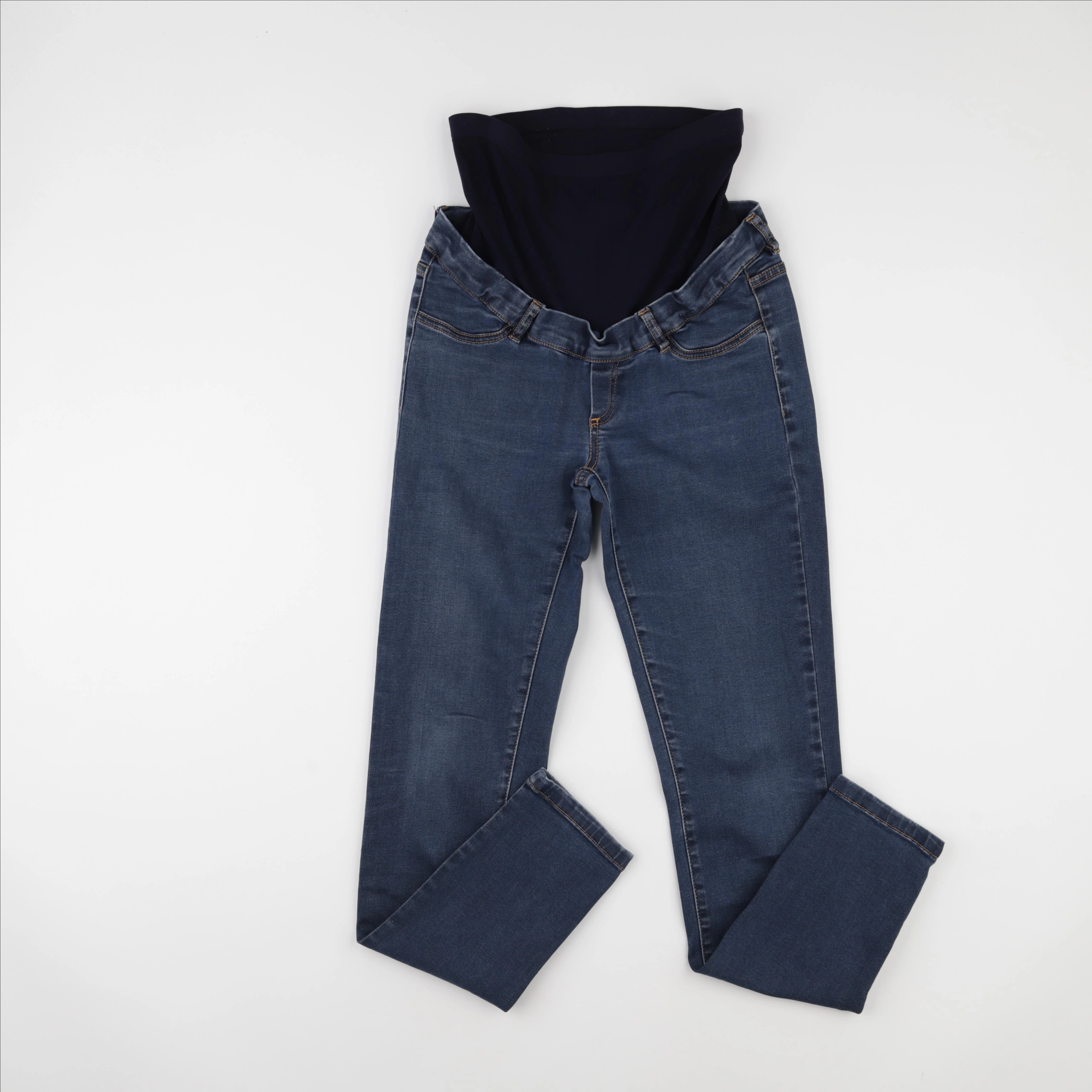 Envie de fraise - jean grossesse bleu - 36