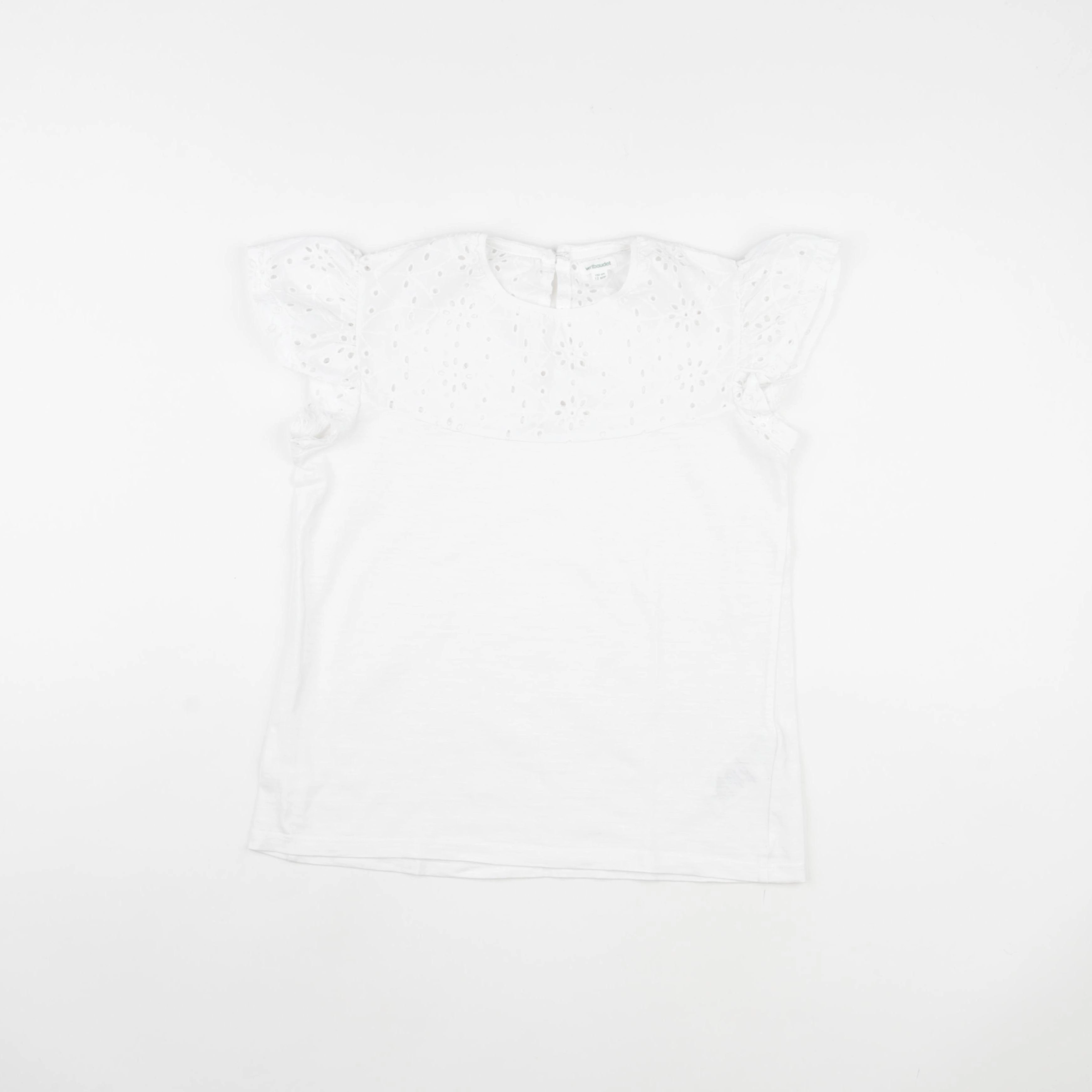 Vertbaudet - tee-shirt blanc - 12 ans