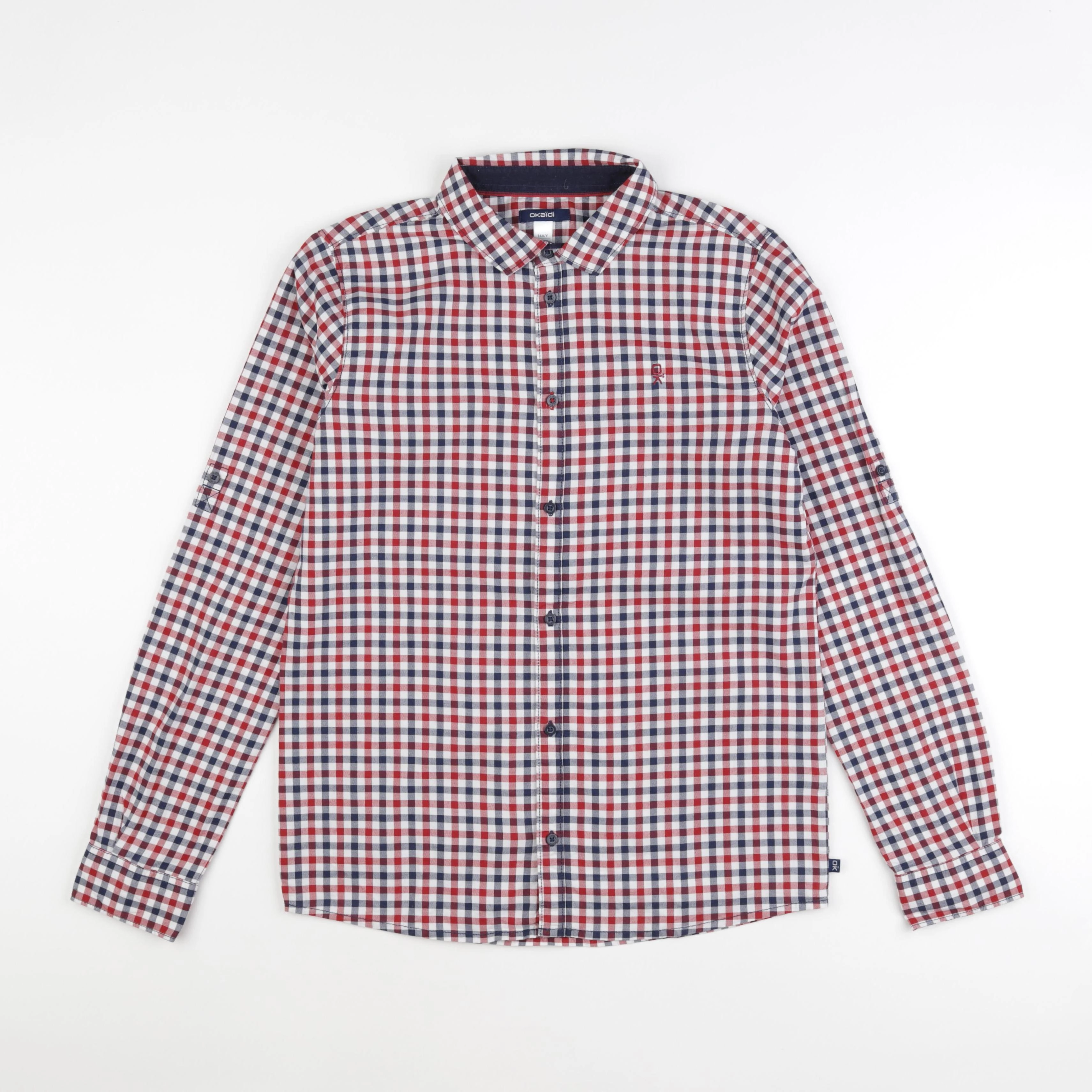 Okaidi - chemise rouge - 14 ans