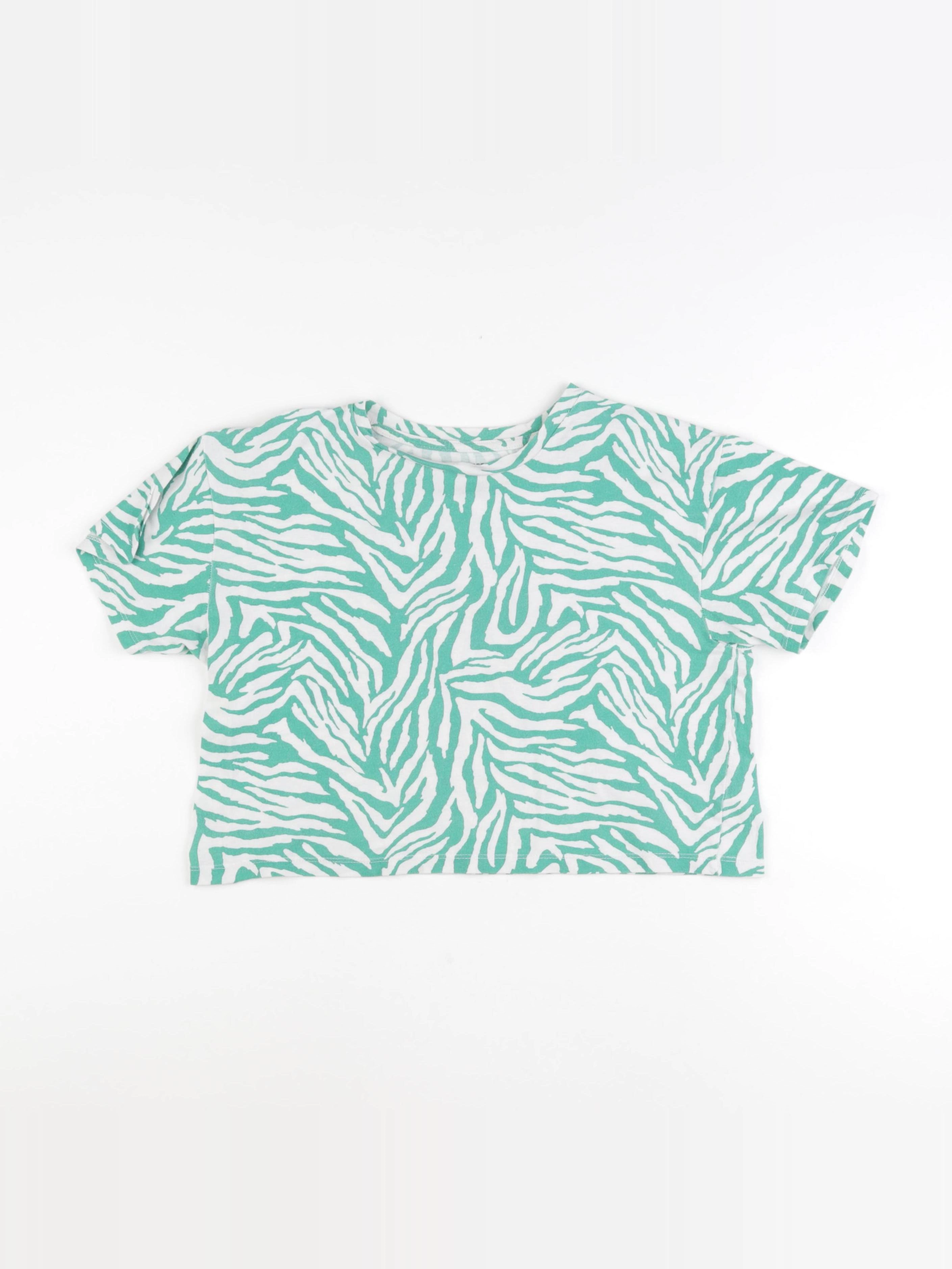 Monoprix - tee-shirt vert - 10 ans