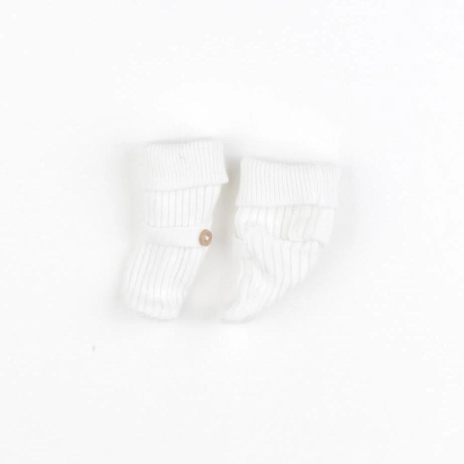 Boutchou - chaussons blanc - pointure 15/16