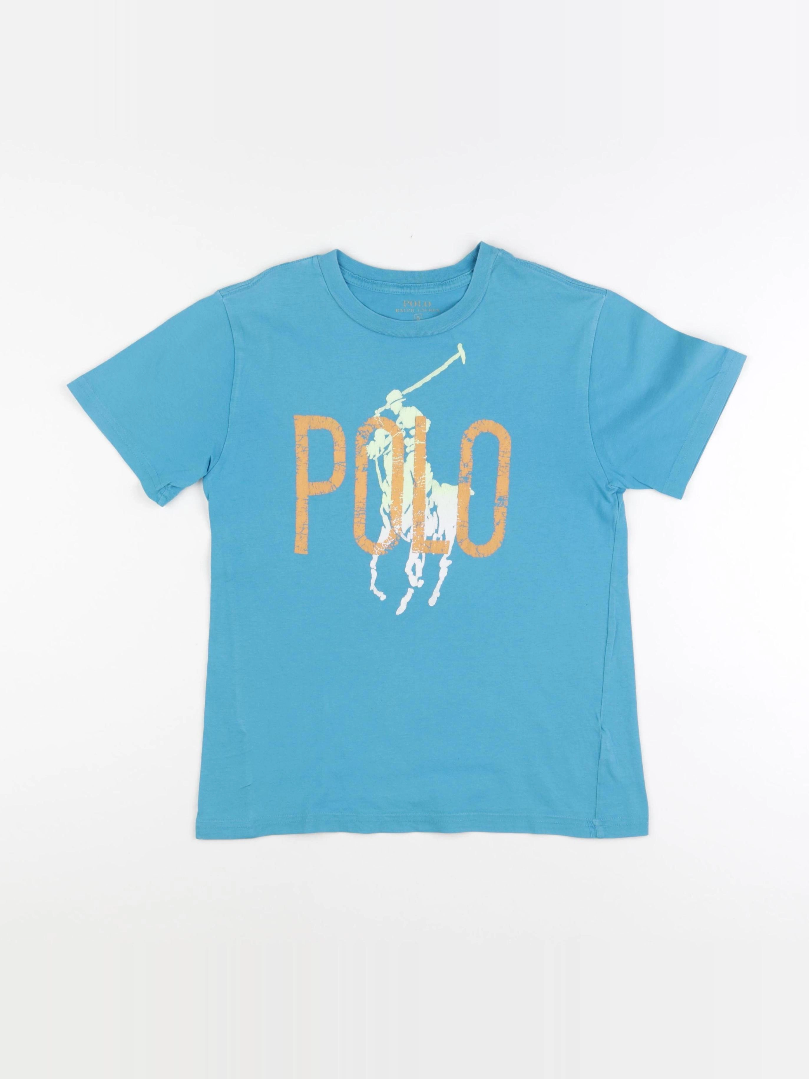 Ralph Lauren - tee-shirt bleu - 14 ans