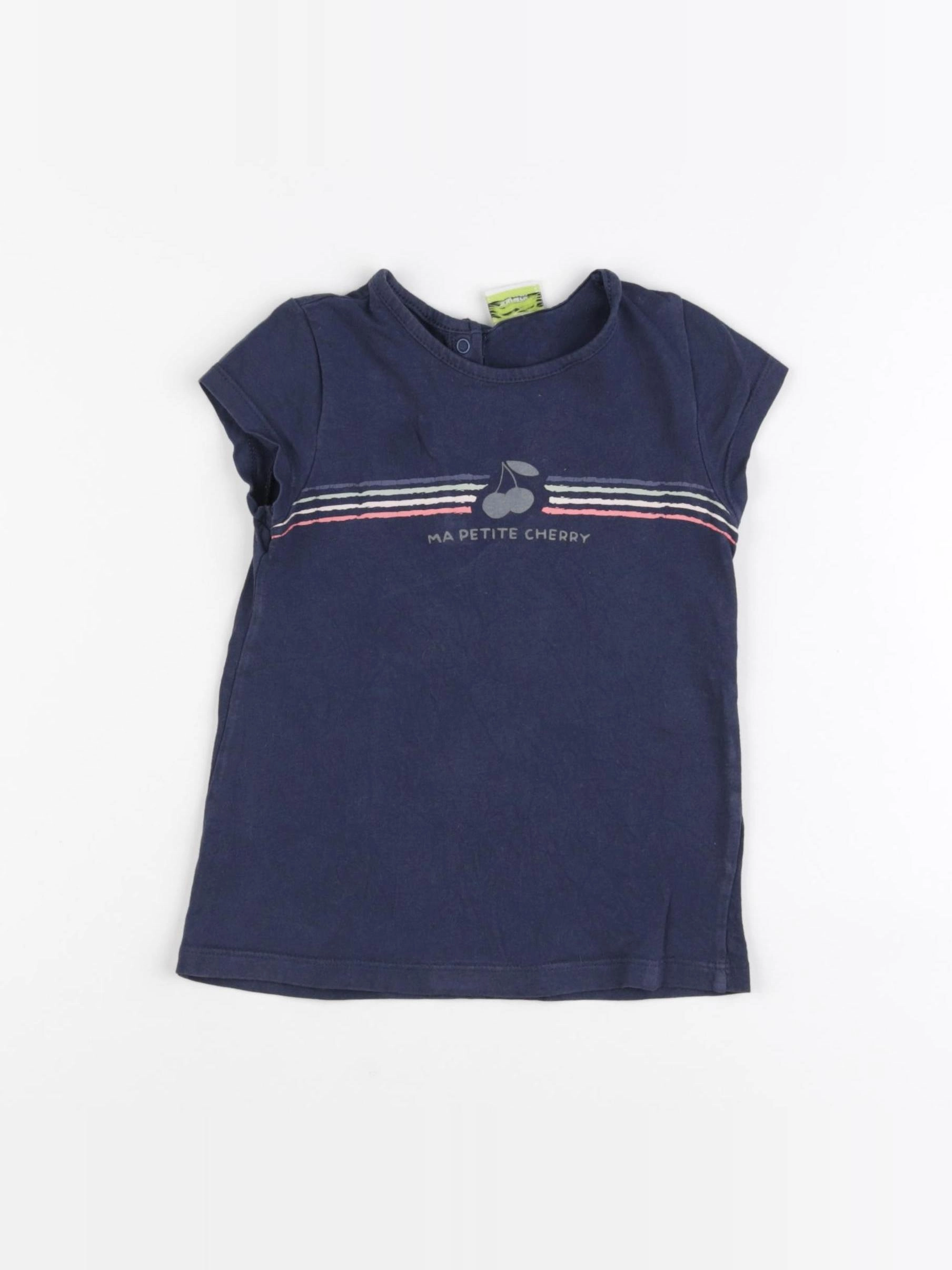 Tape à l'oeil - tee-shirt bleu - 36 mois