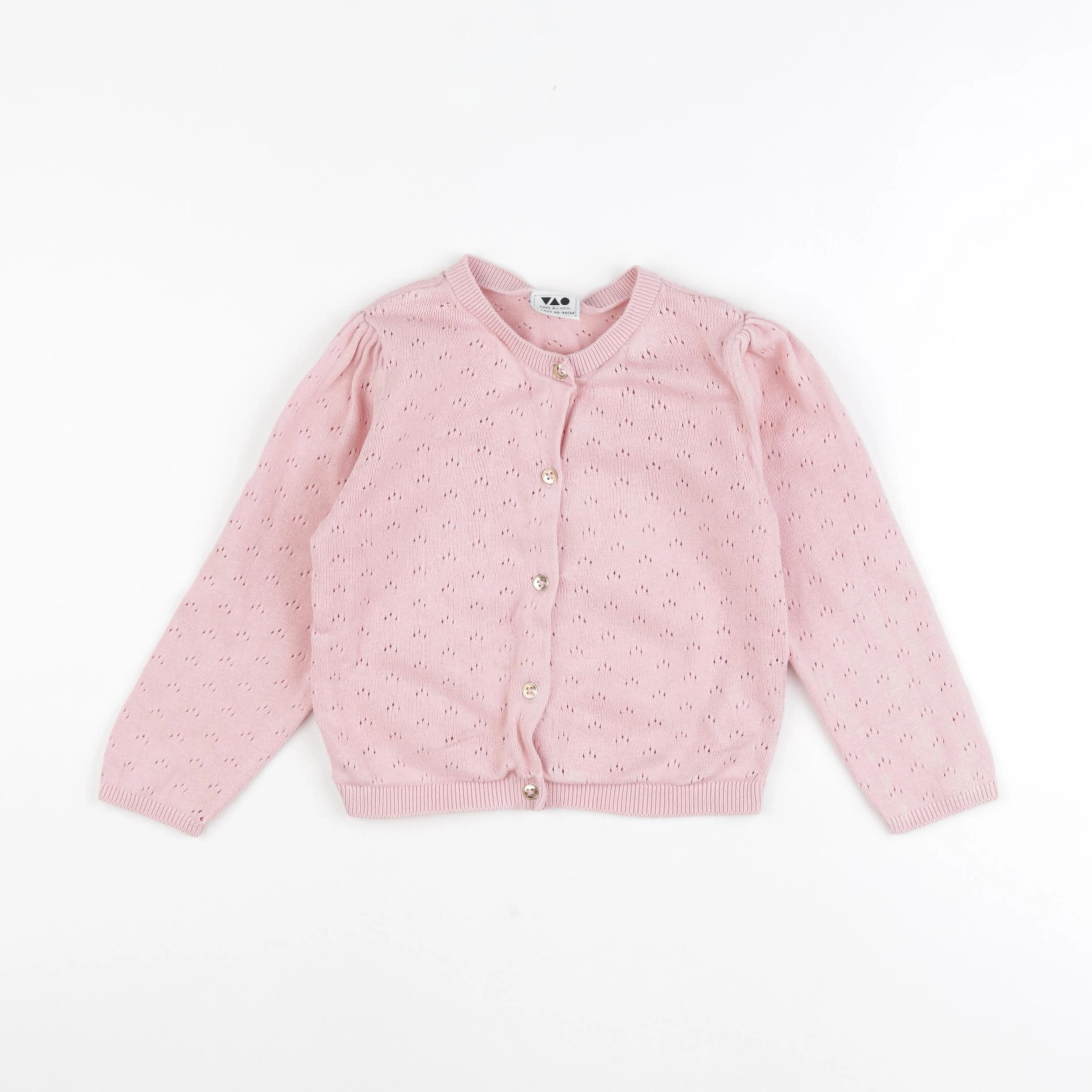 Tape à l'oeil - gilet rose - 2/3 ans