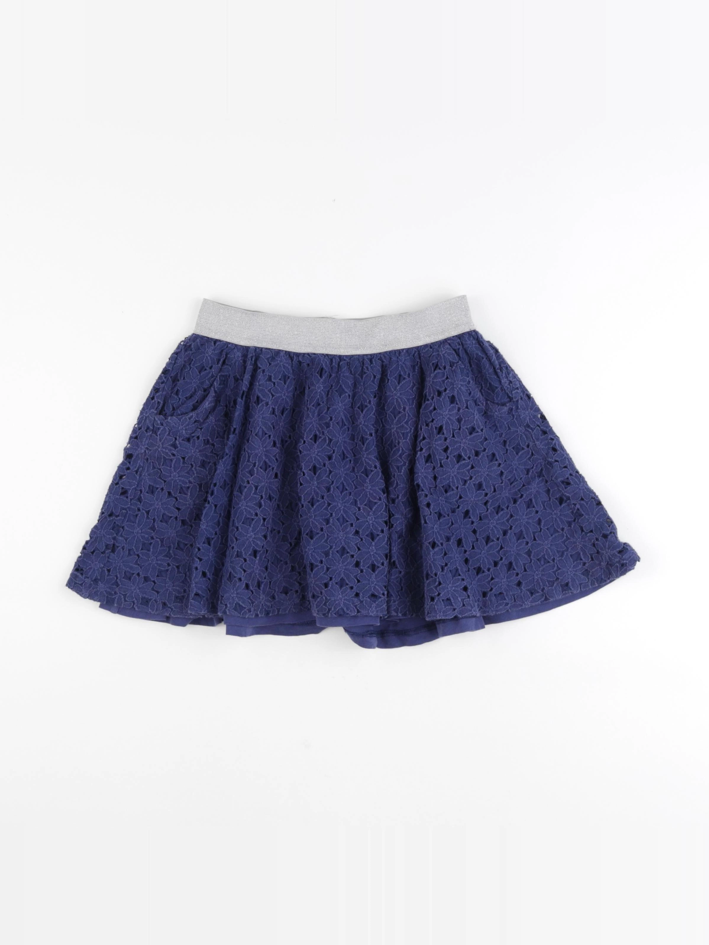 Vertbaudet - jupe bleu - 8 ans