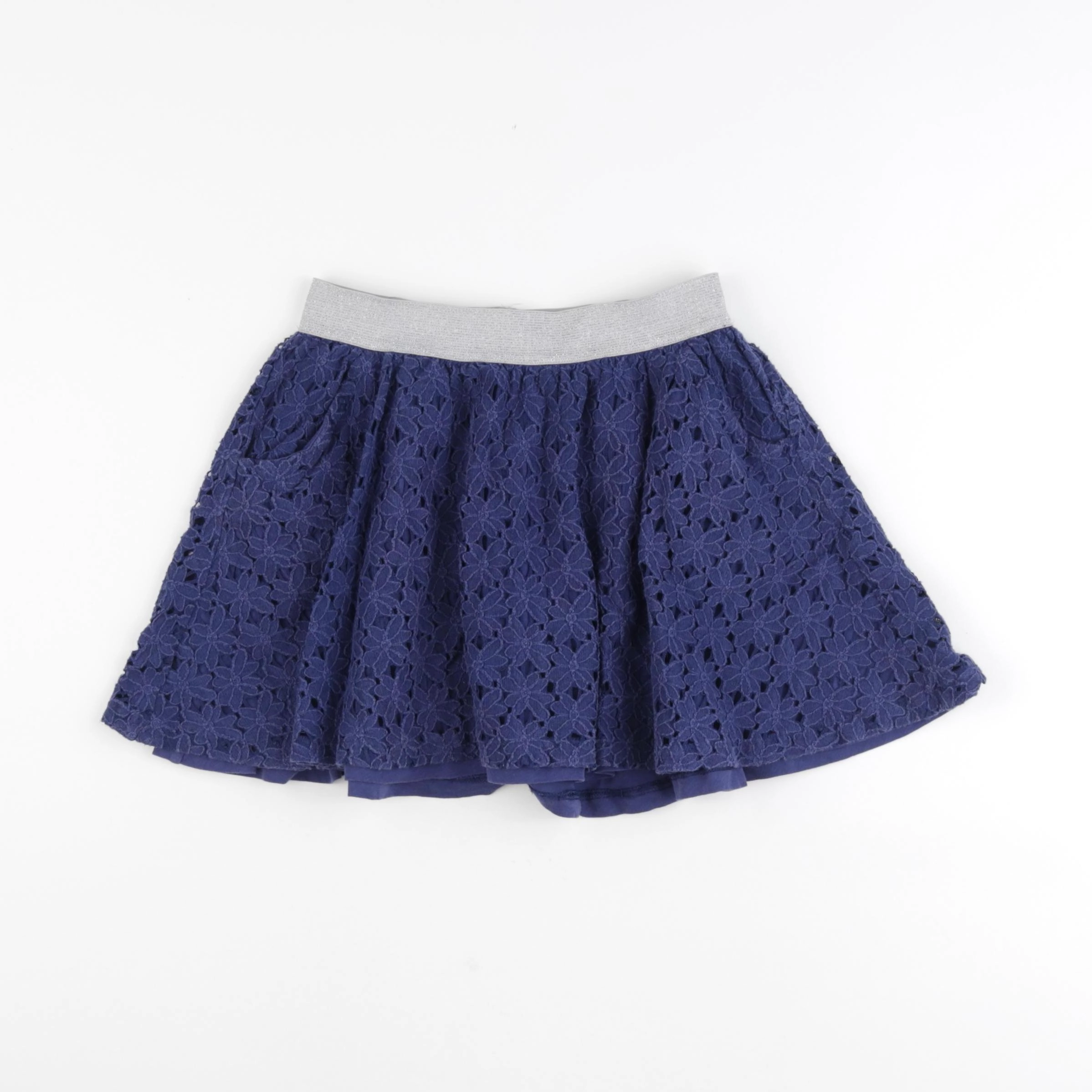 Vertbaudet - jupe bleu - 8 ans