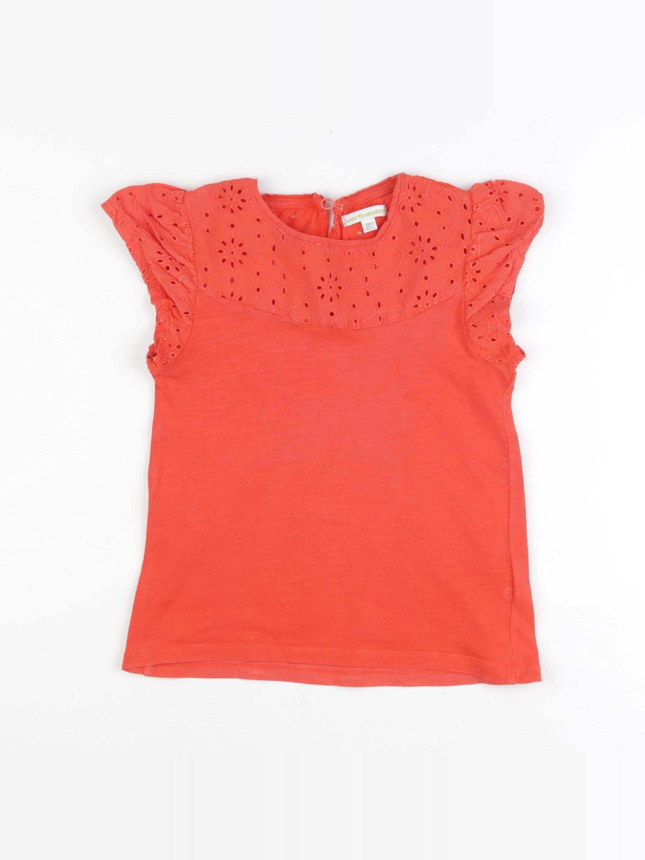 Vertbaudet - débardeur rouge - 9 ans
