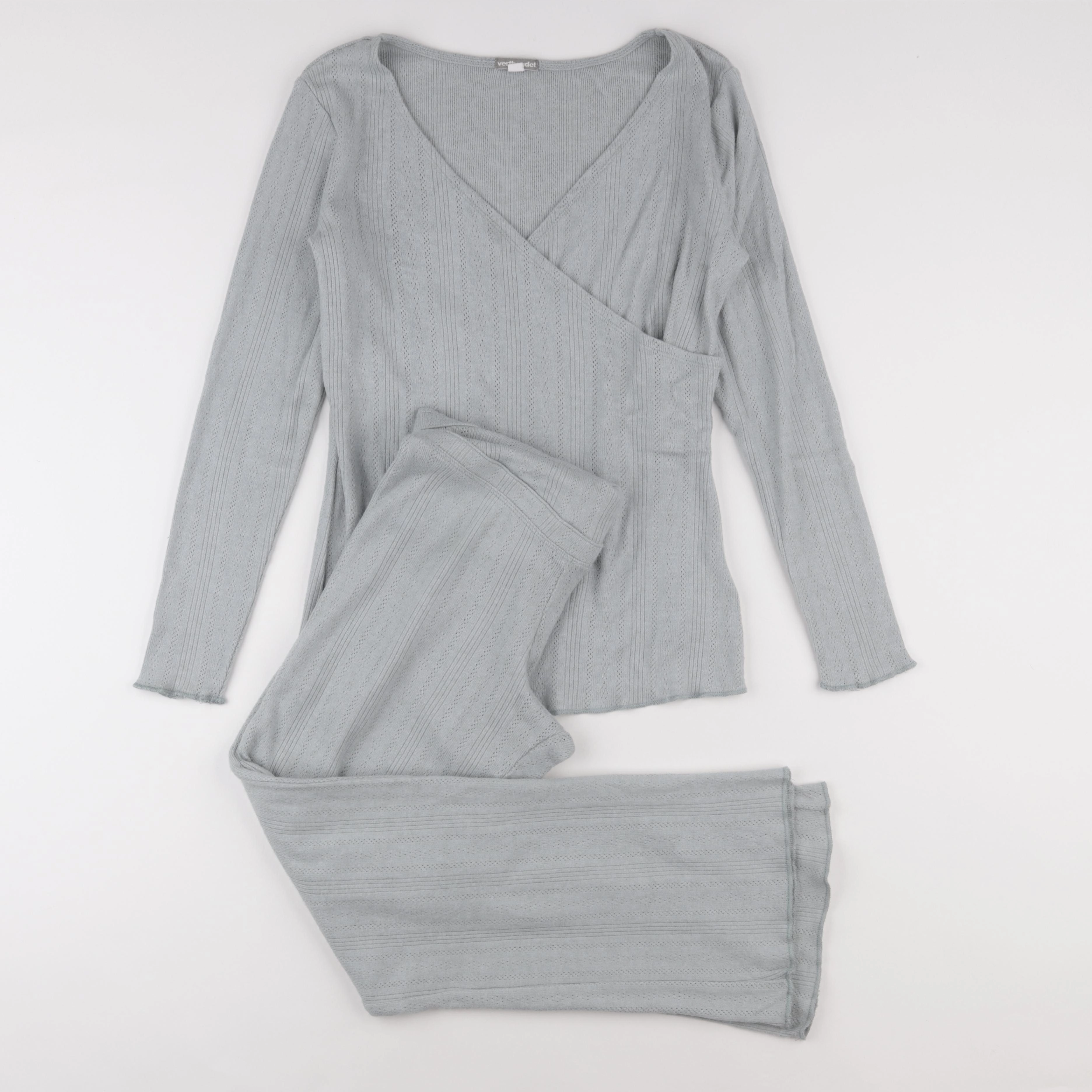 Vertbaudet - pyjama grossesse, allaitement coton vert - 34 à 36
