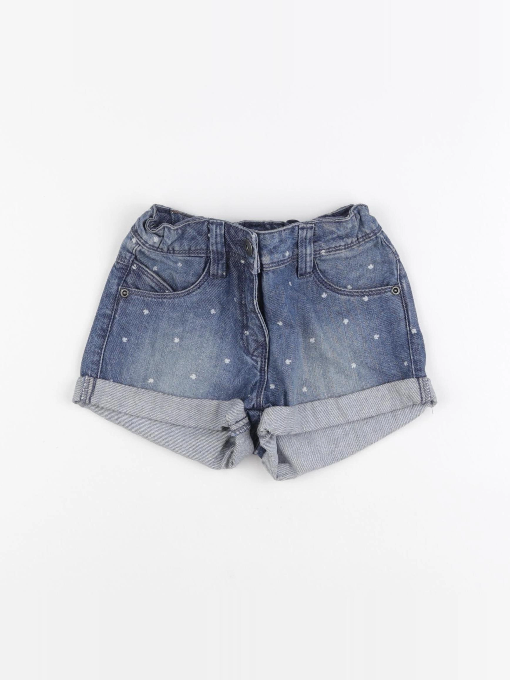 Vertbaudet - short bleu - 6 ans