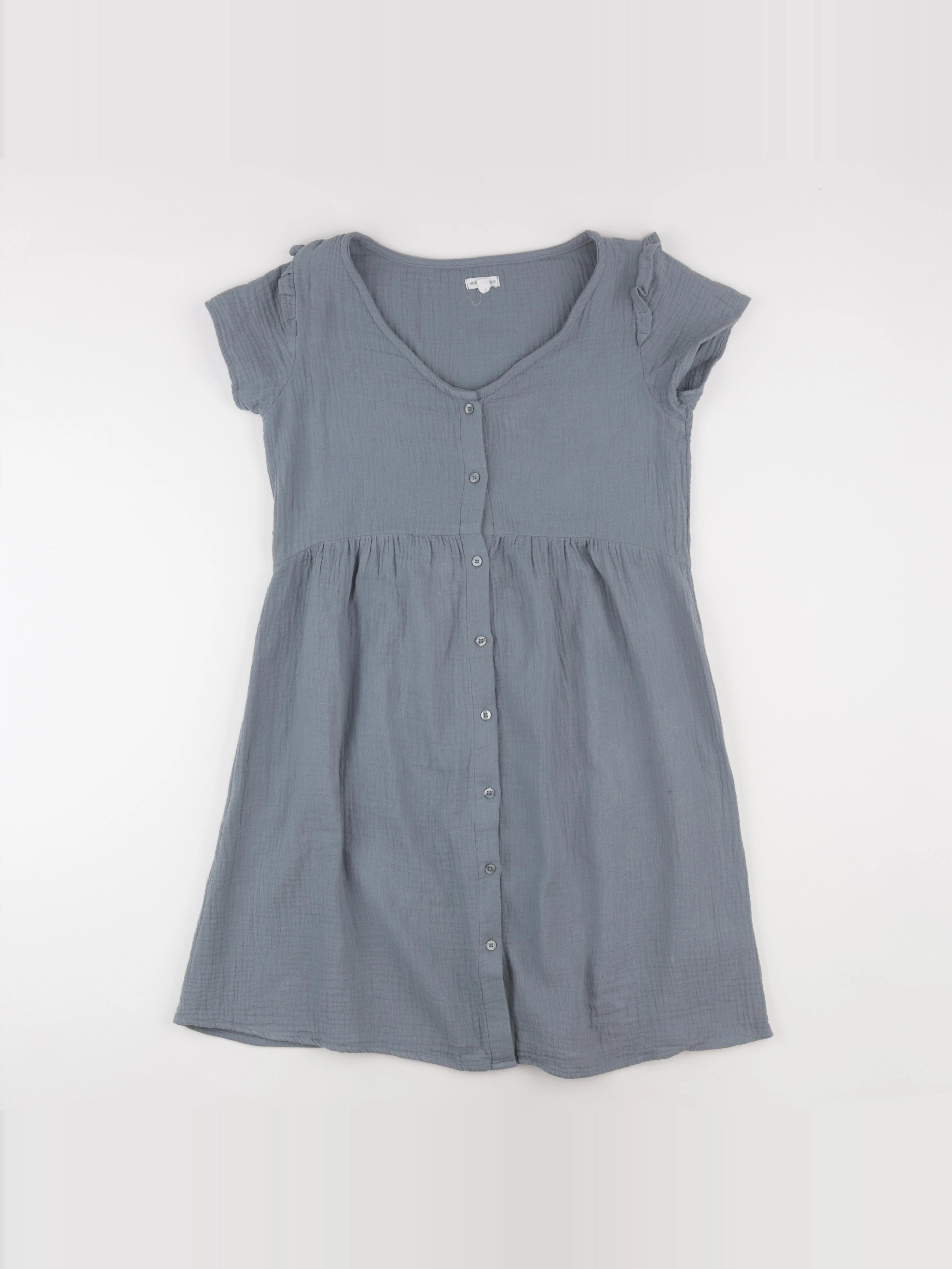 Vertbaudet - robe grossesse bleu - 34