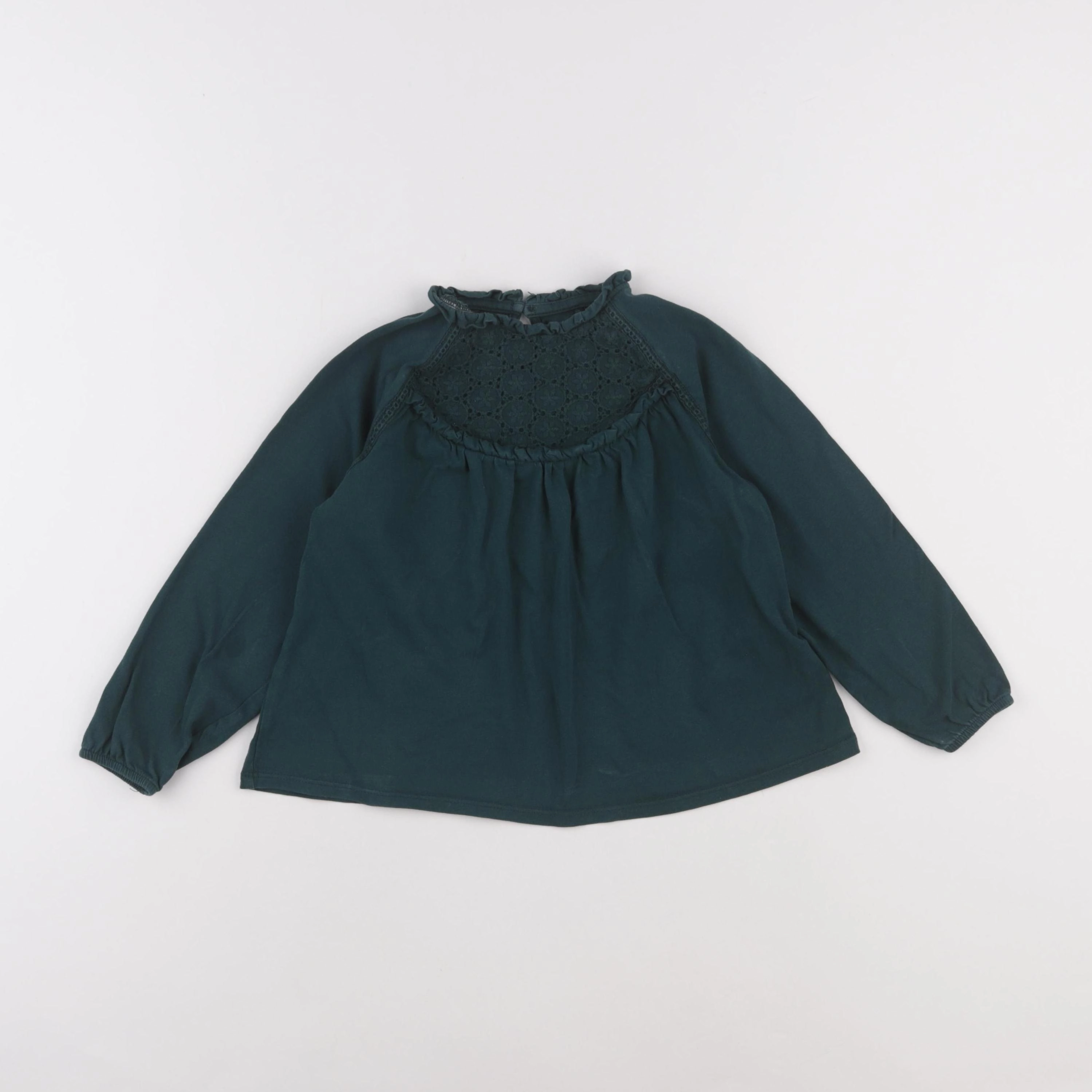 Vertbaudet - tee-shirt vert - 5 ans