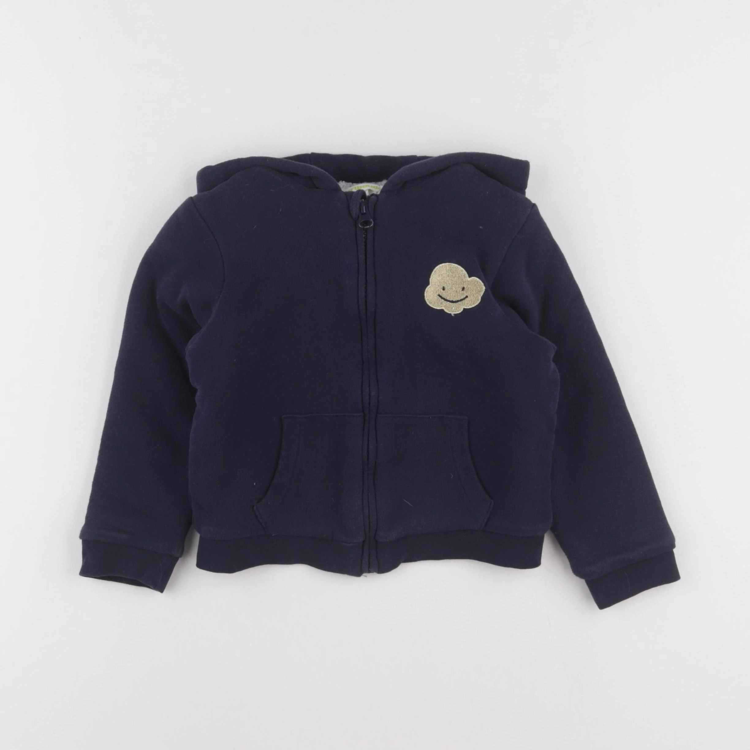 Vertbaudet - sweat bleu - 5 ans