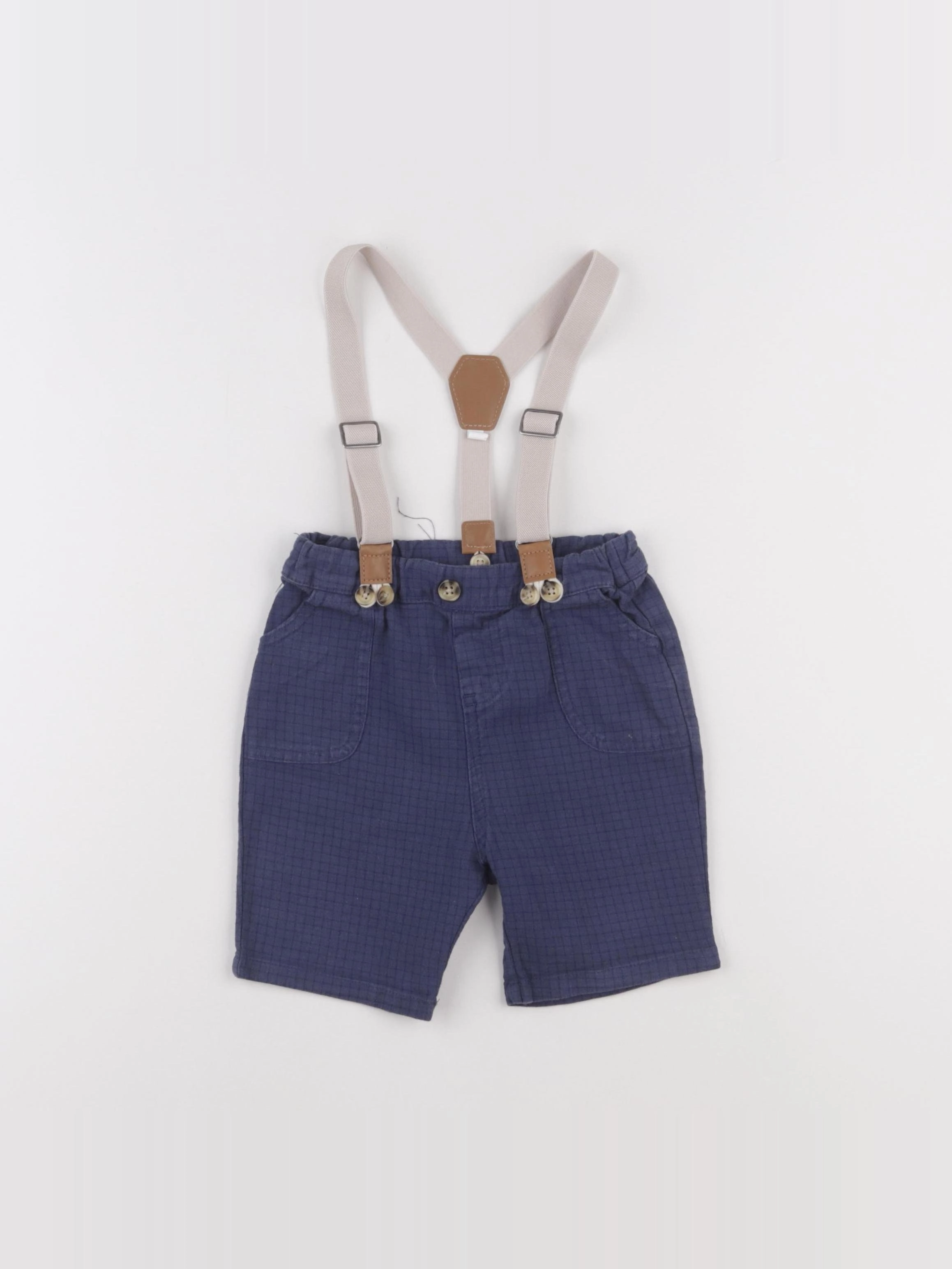 Tape à l'oeil - short bleu - 18 mois