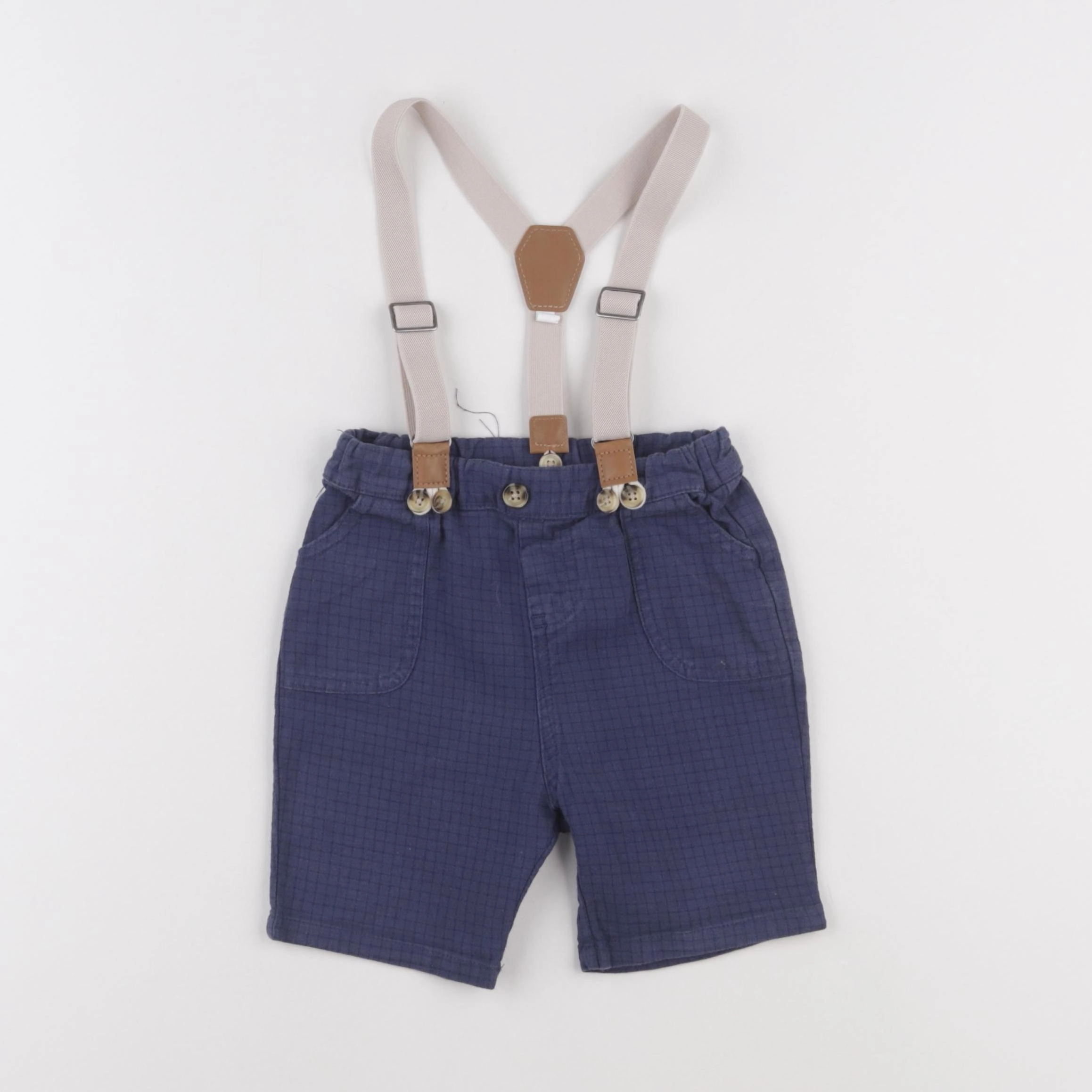 Tape à l'oeil - short bleu - 18 mois