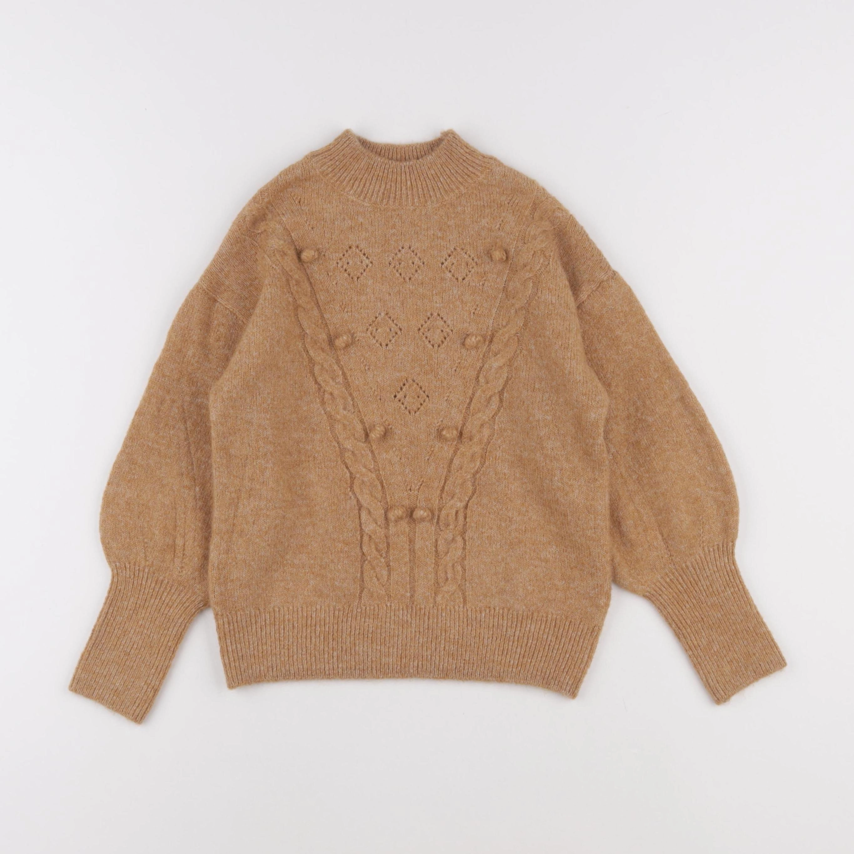 Vertbaudet - pull marron - 6 ans