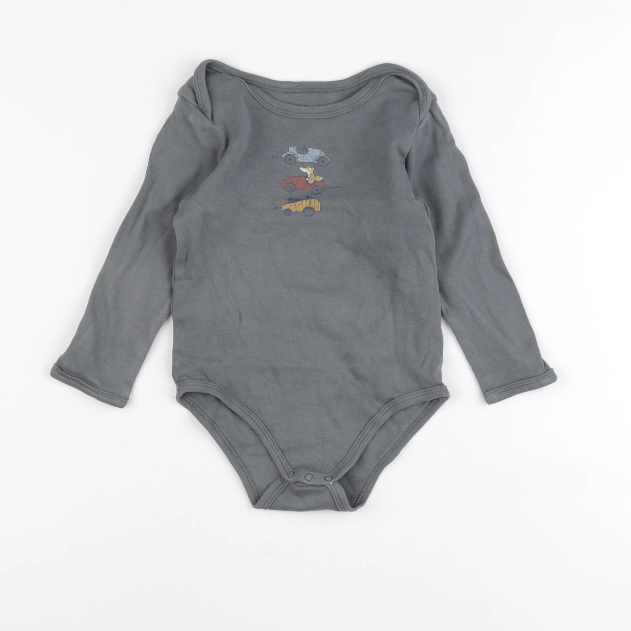 Vertbaudet - body gris - 24 mois