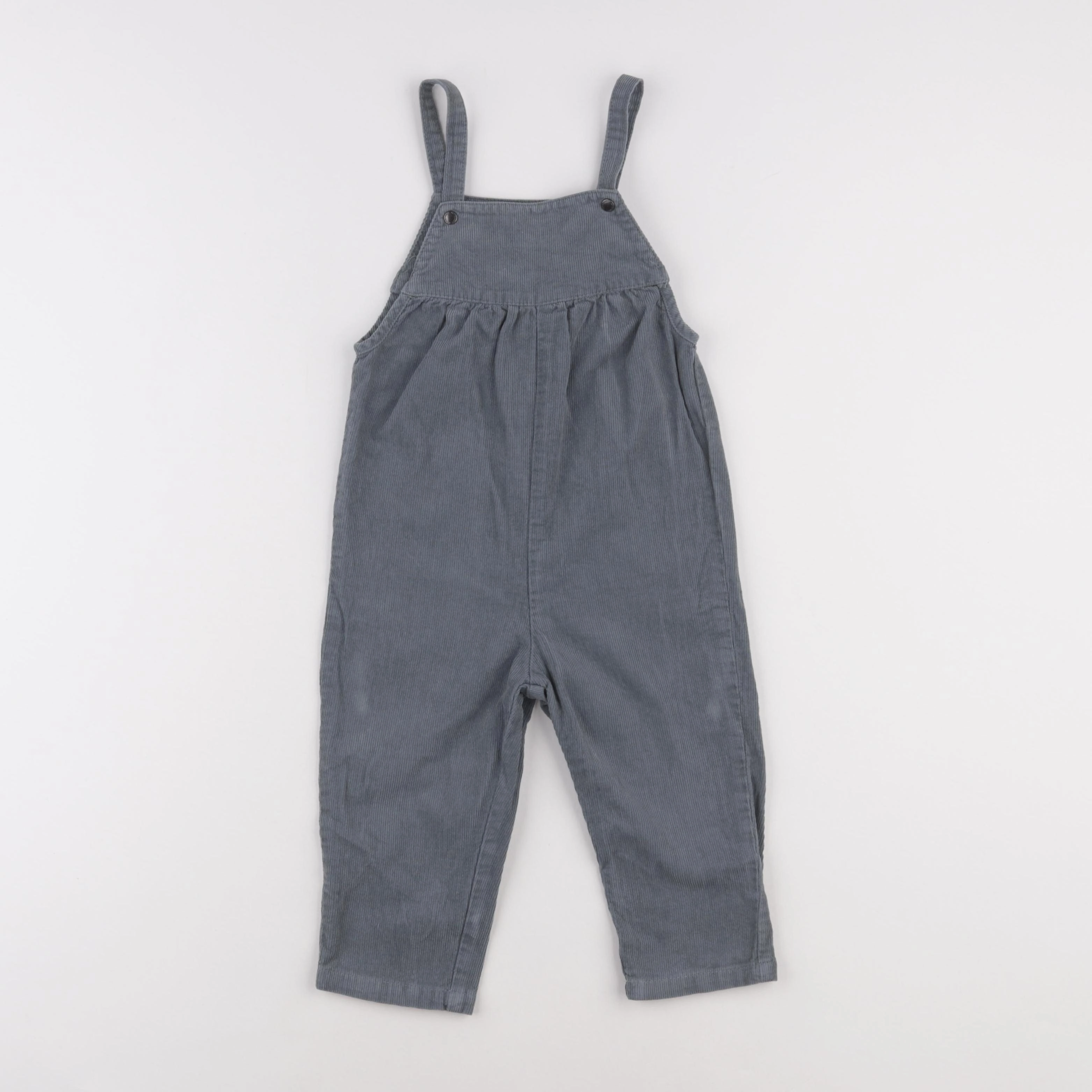Vertbaudet - salopette gris - 24 mois