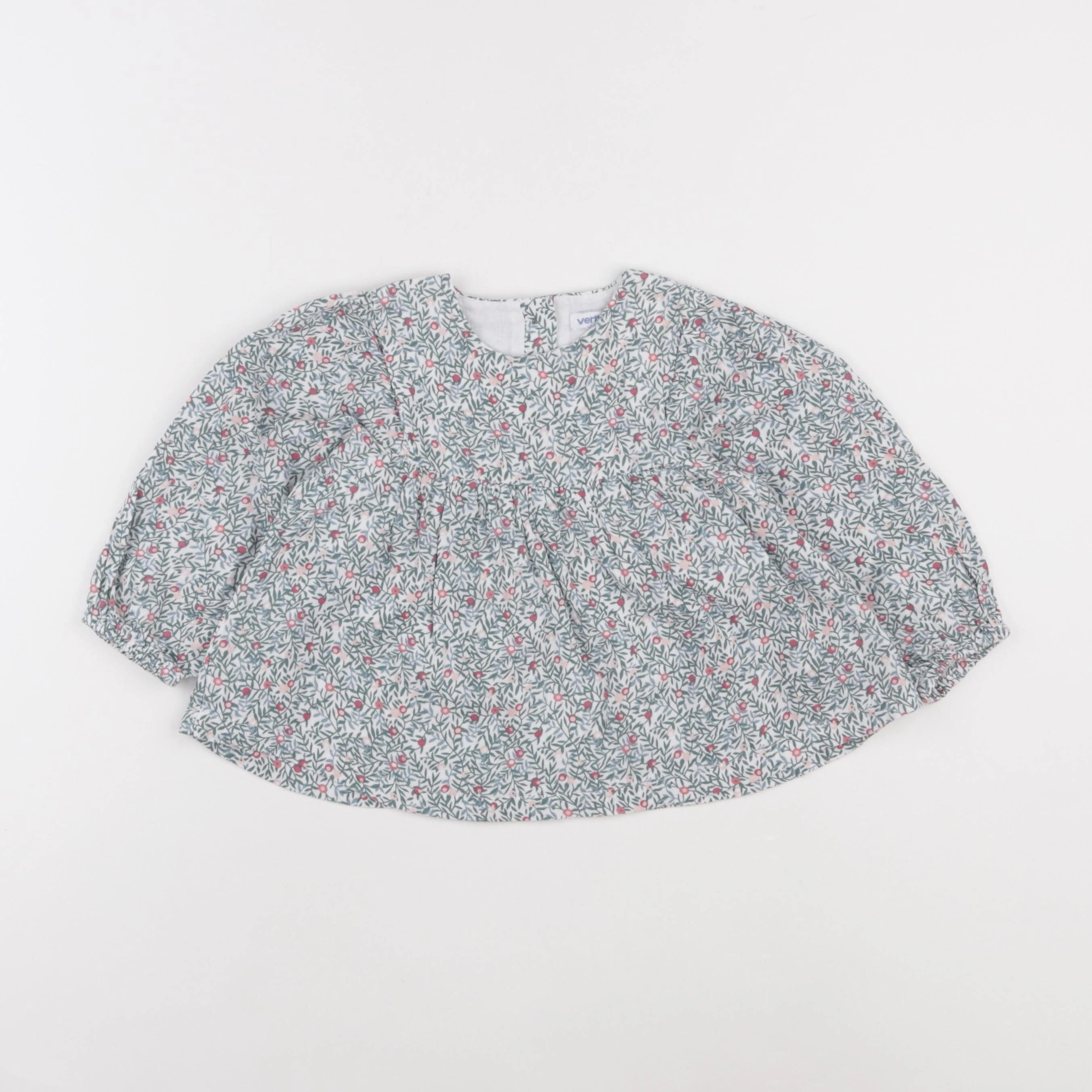Vertbaudet - tee-shirt vert - 24 mois